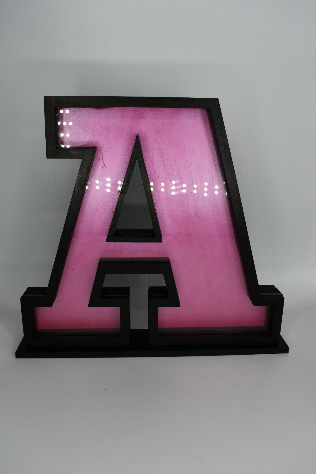 Wooden Letter Piggy Banks