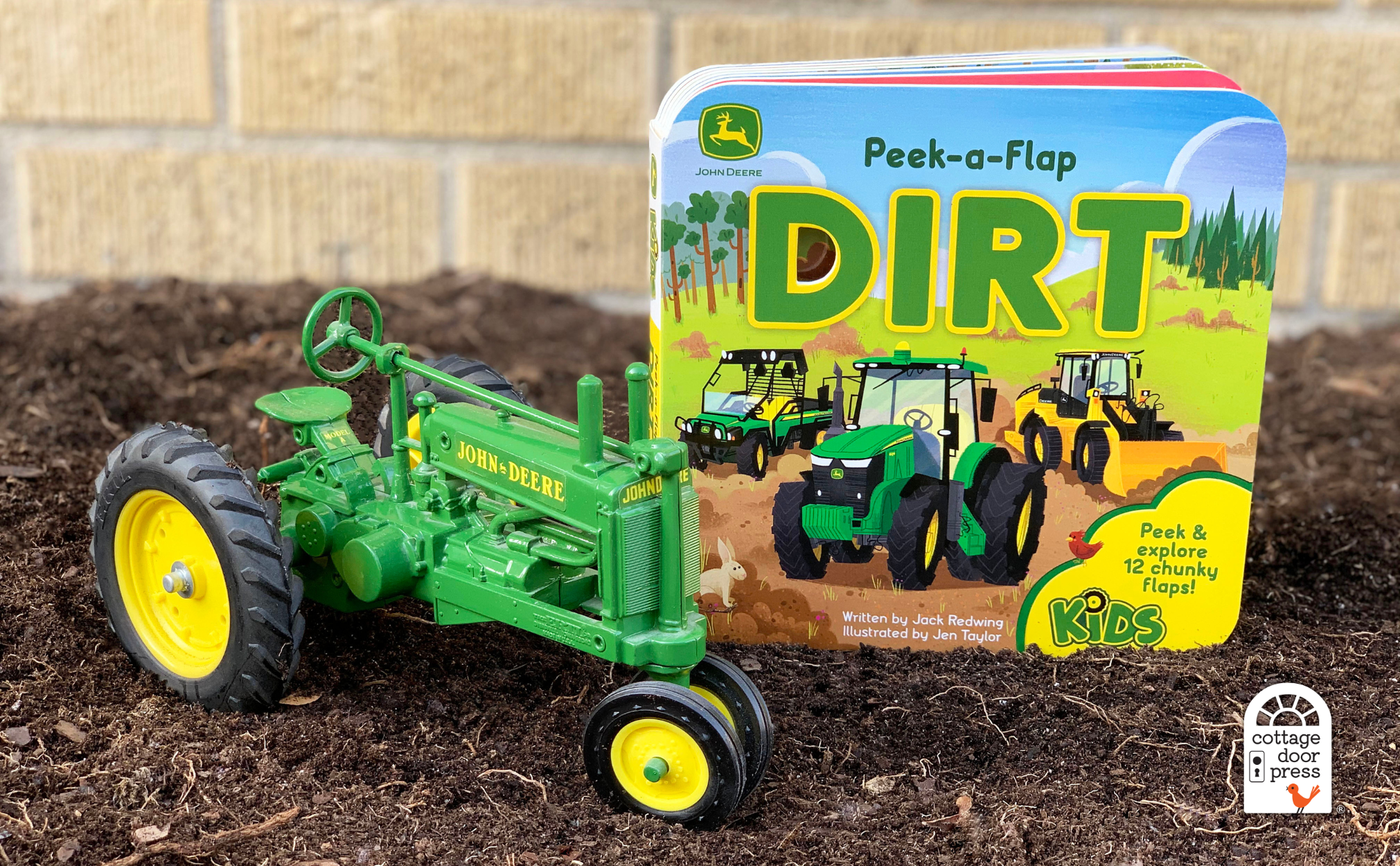 John Deere Kids: Dirt – Lift-a-Flap Board Book