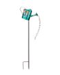 Metal Watering Can with Garden Bug Themes and LED Lights