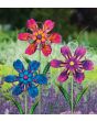 Regal Art & Gift Ribbon Flower Spinner Stake – Purple (10”)