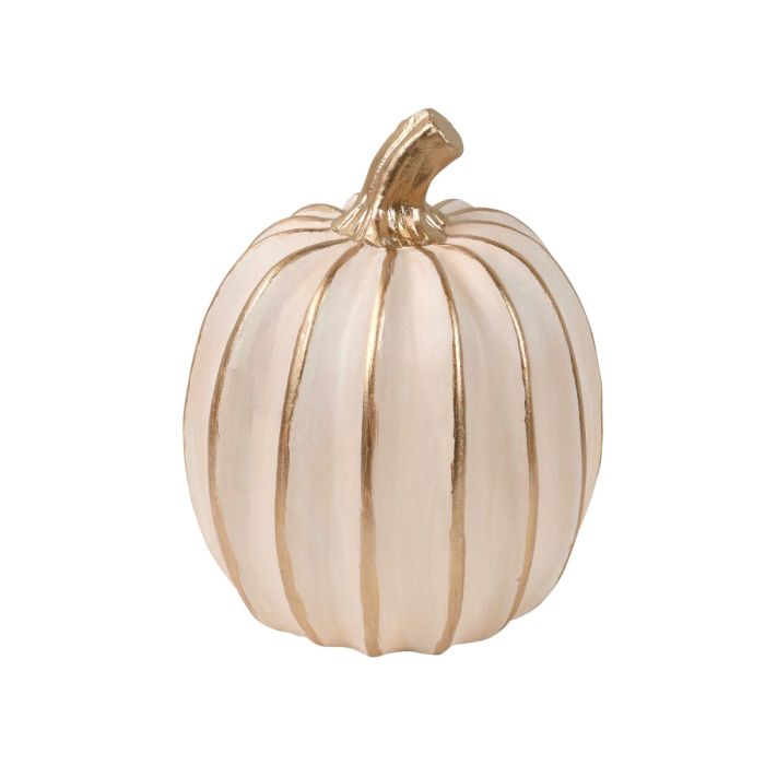 Regal Art & Gift Ribbed Pumpkin Decor Set/2