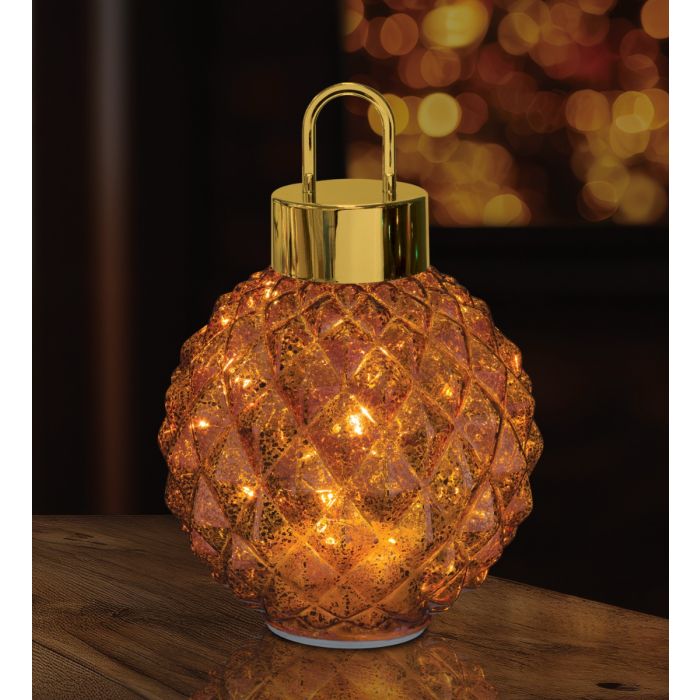 Regal Art & Gift LED Ornament Diamond Bronze