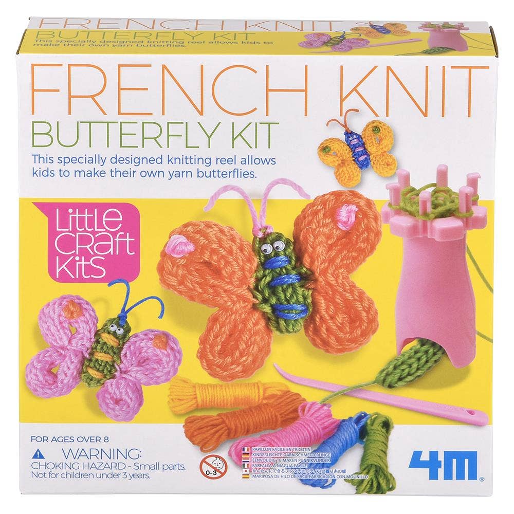 Little Craft Kids French Knot Butterfly Kit