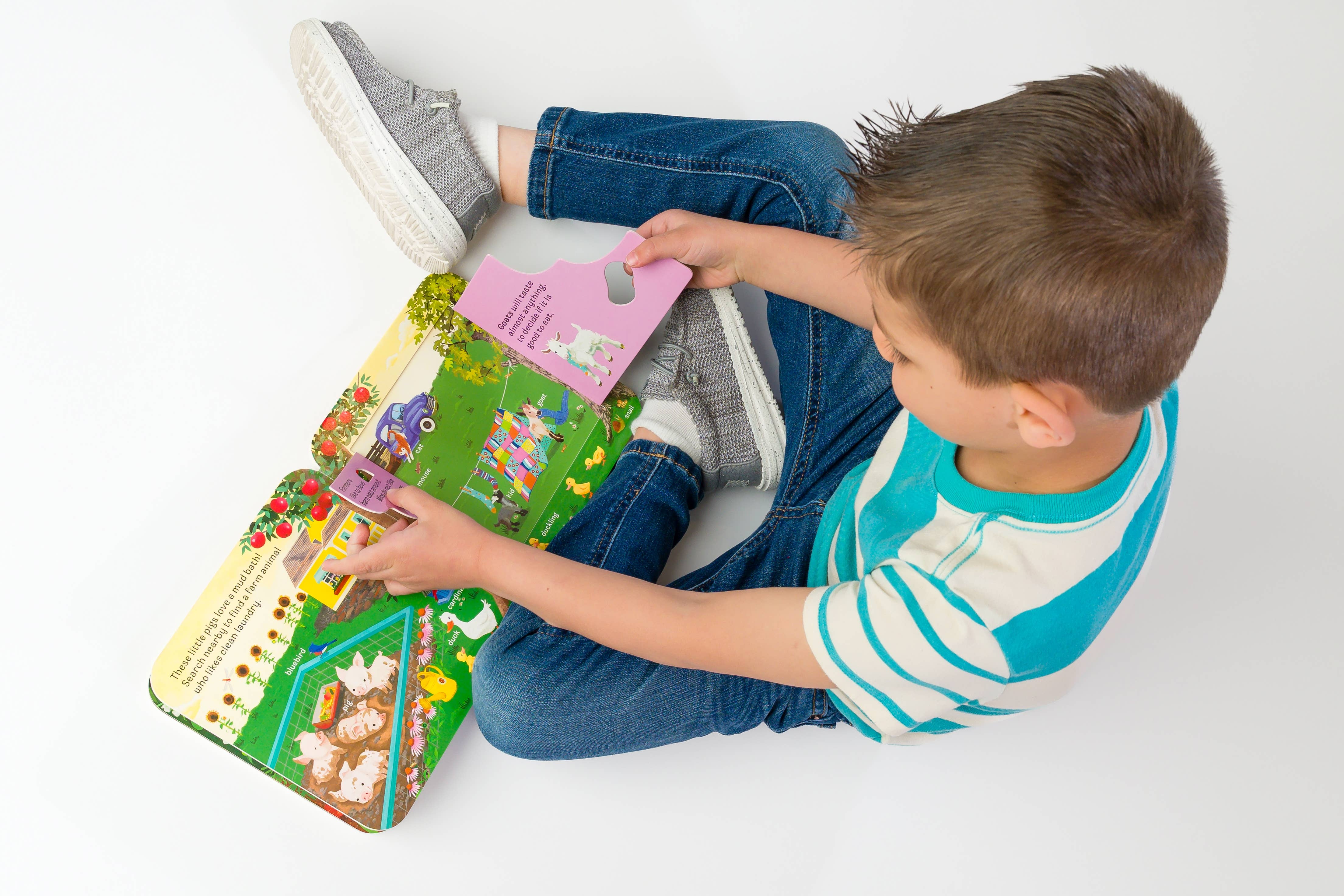 Peek-a-Flap: Farm – Lift-the-Flap Board Book