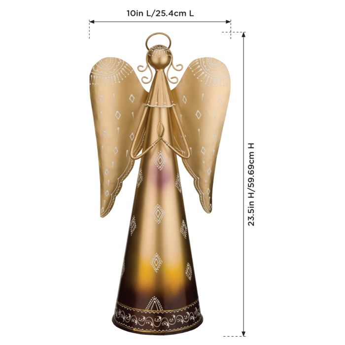 Regal Art & Gift Angel Decor 23" – Gold