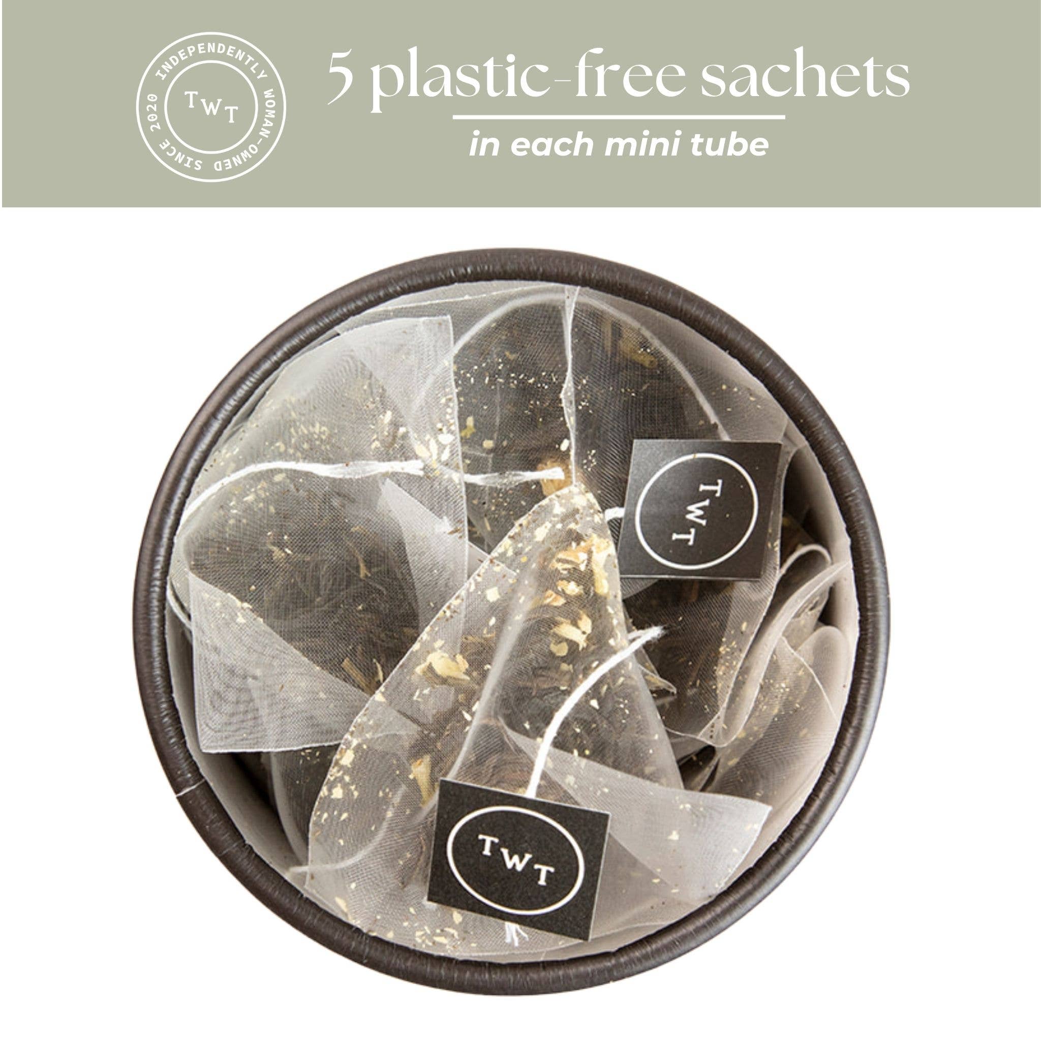 Tea With Tae Jasmine Green Tea Mini Tube Gift (5 tea bags)