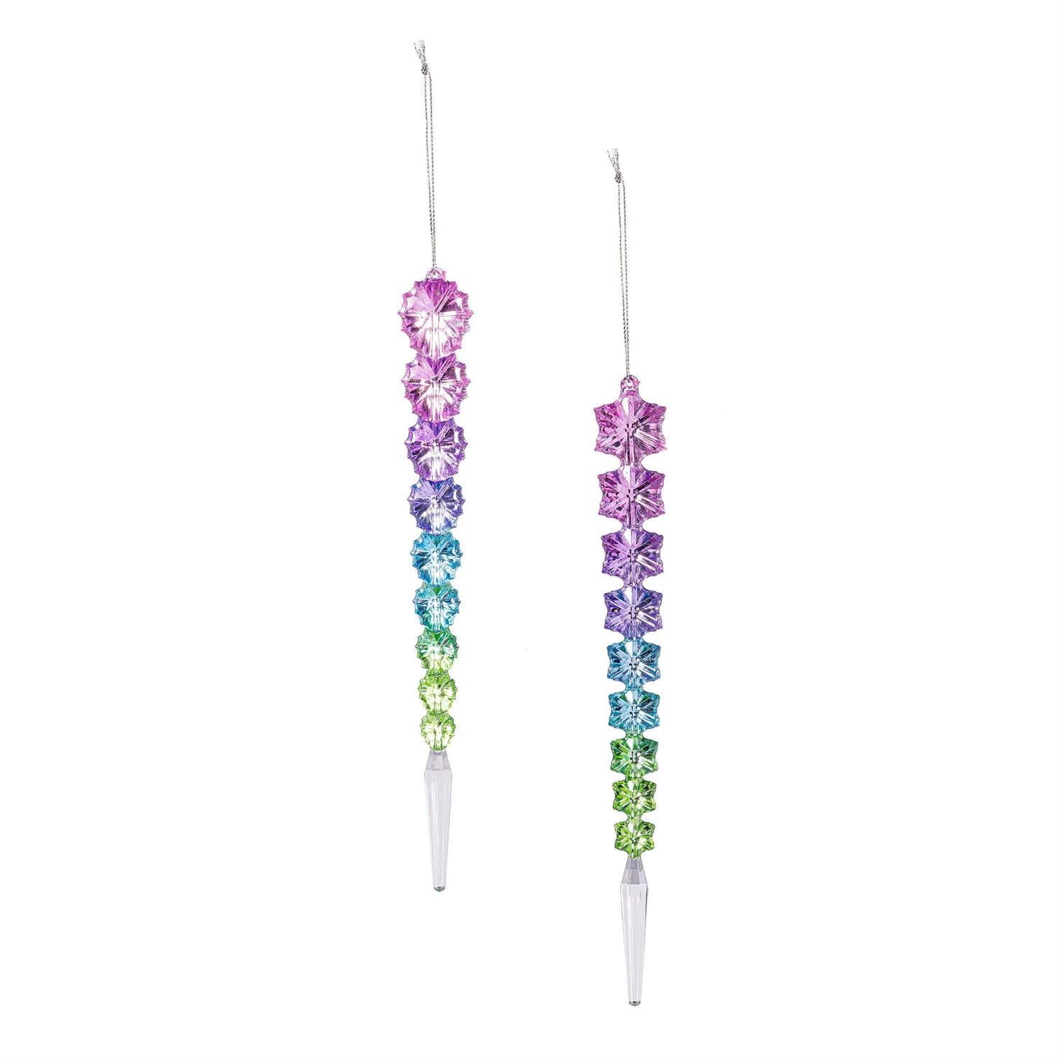 Season to Sparkle Icicle Ornament – 2 Styles to Choose From