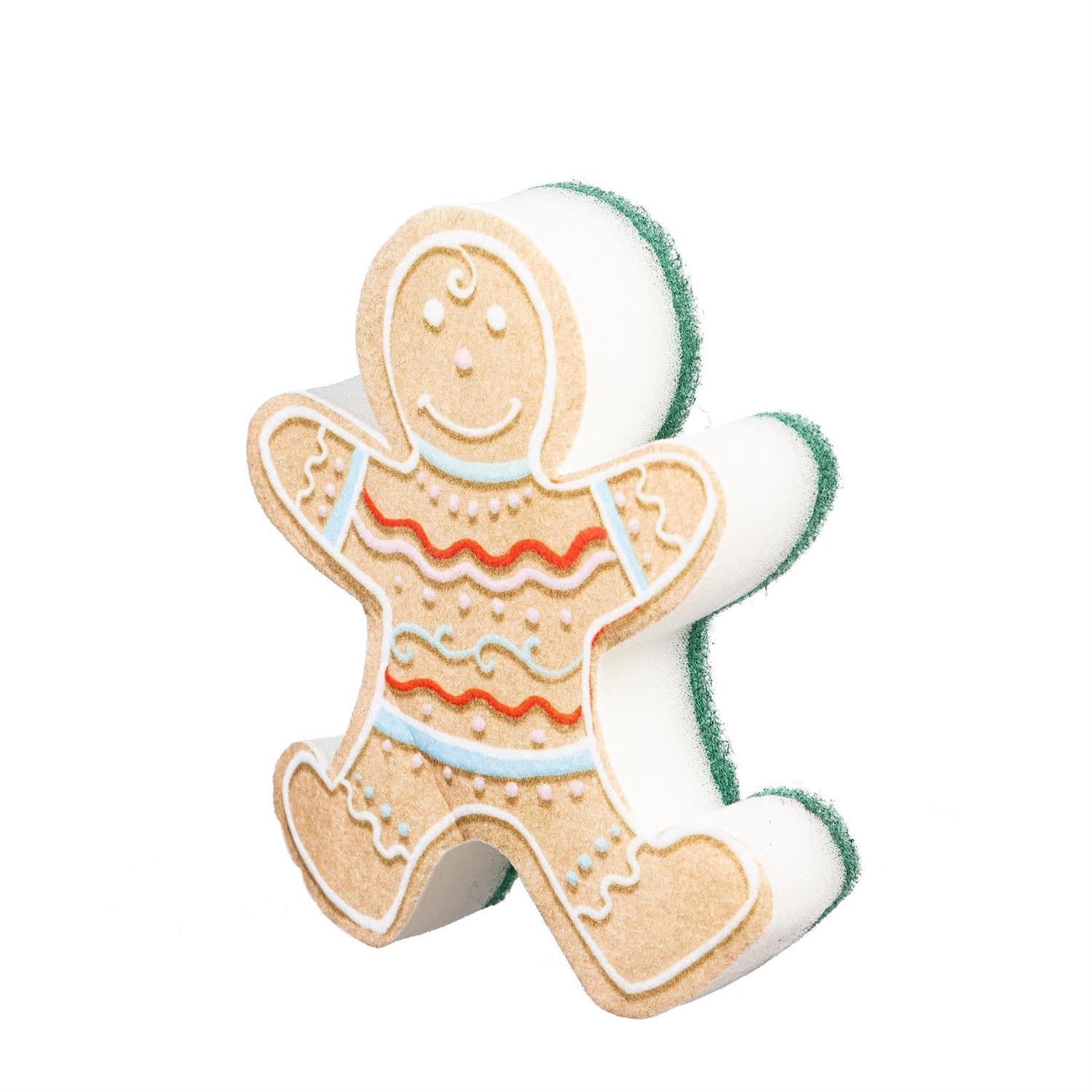 Baking Spirits Bright Kitchen Gift Set – Glass Soap Dispenser & Sponge with Wood Crate