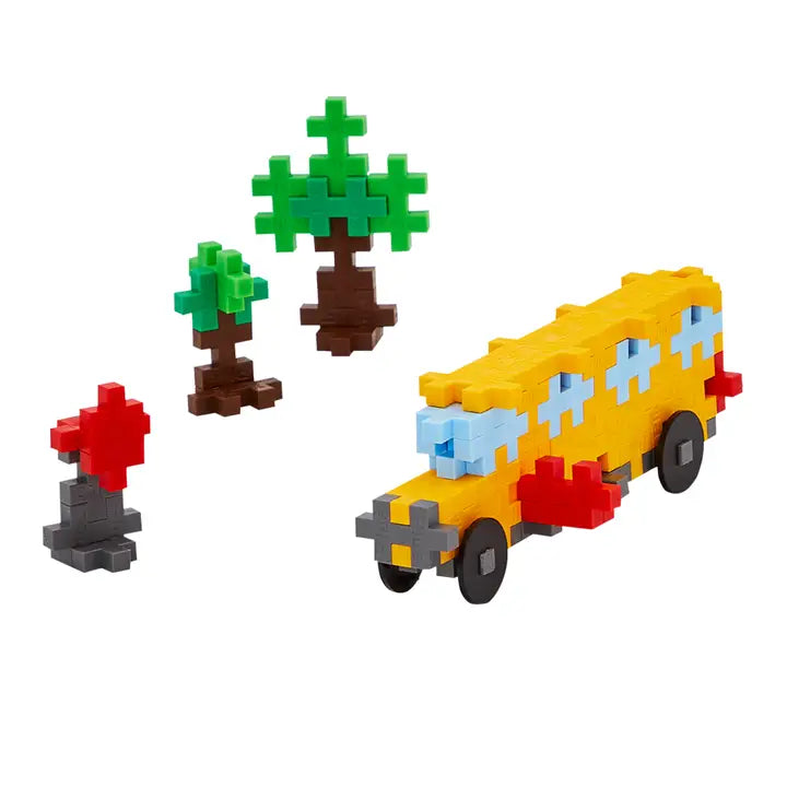 PLUS PLUS School Bus Tube