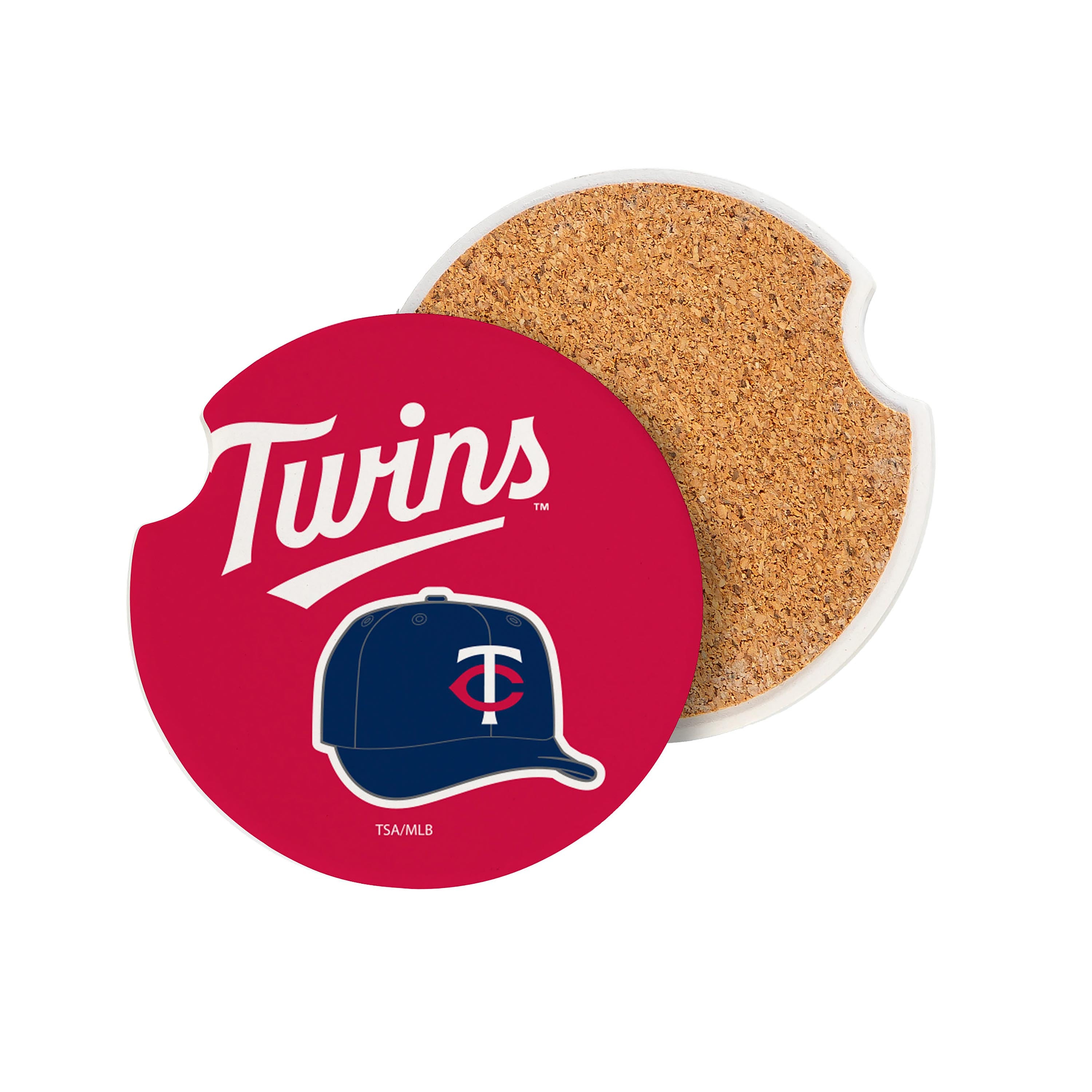 Minnesota Twins Car Coaster Set, 2pc