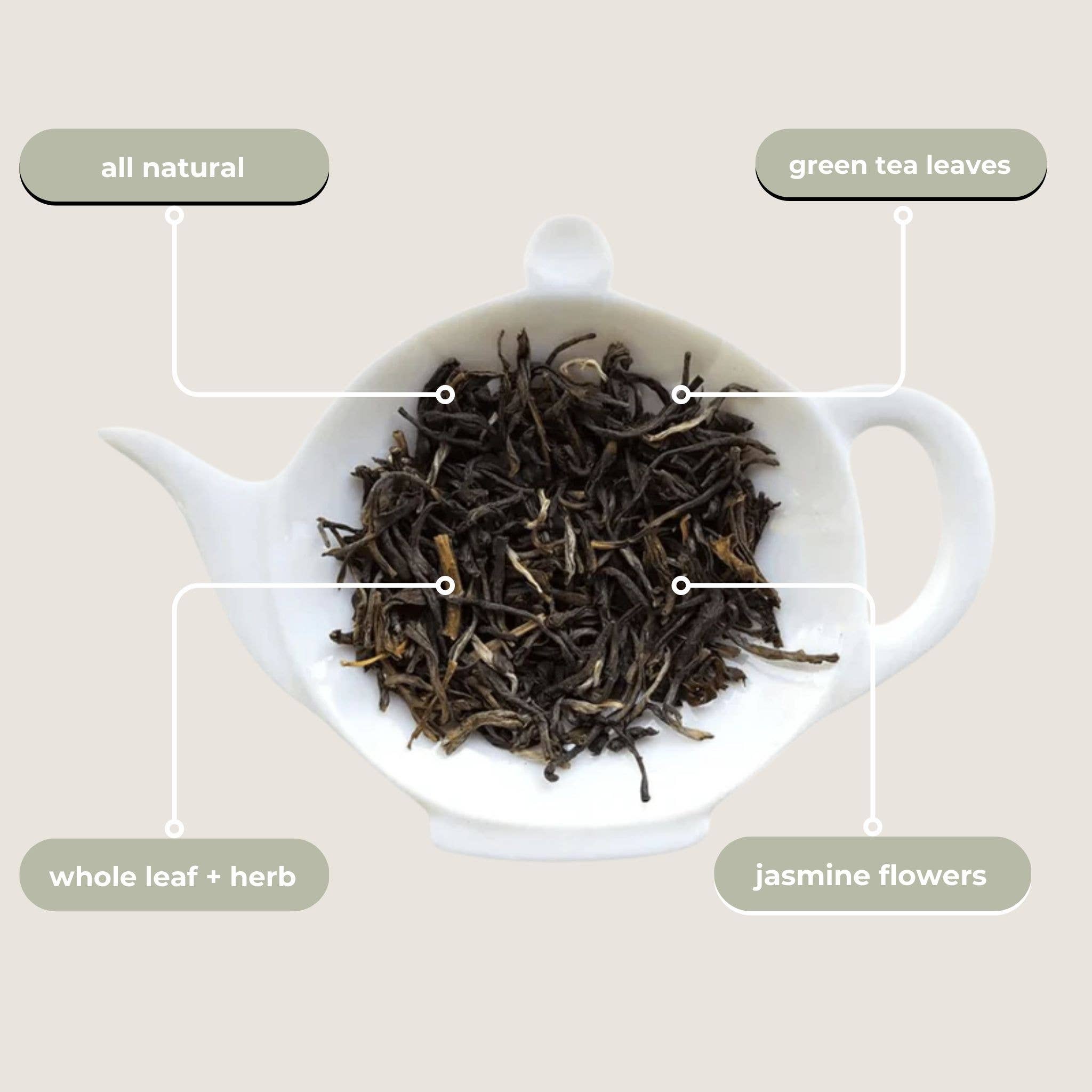 Tea With Tae Jasmine Green Tea Mini Tube Gift (5 tea bags)