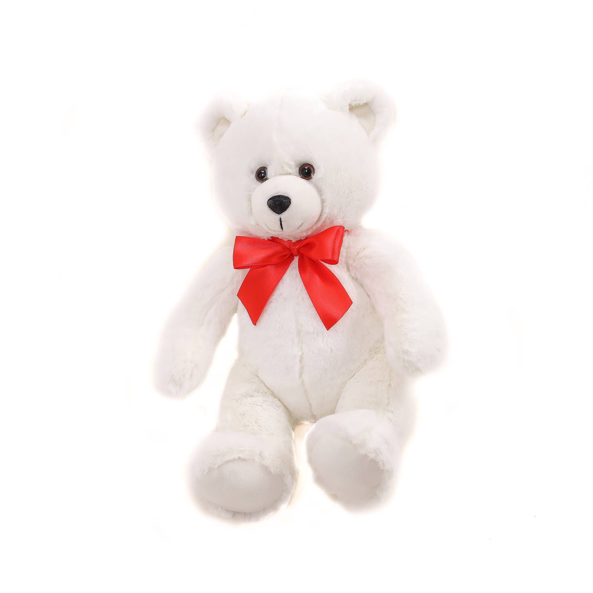 White Fluffy Teddy Bear 15'