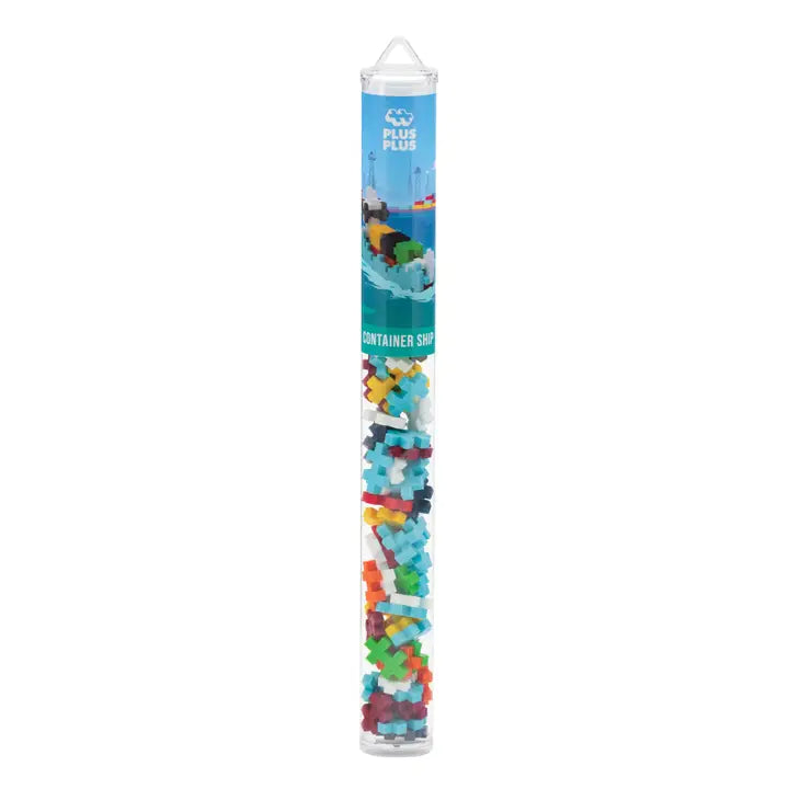 PLUS PLUS Container Ship Tube