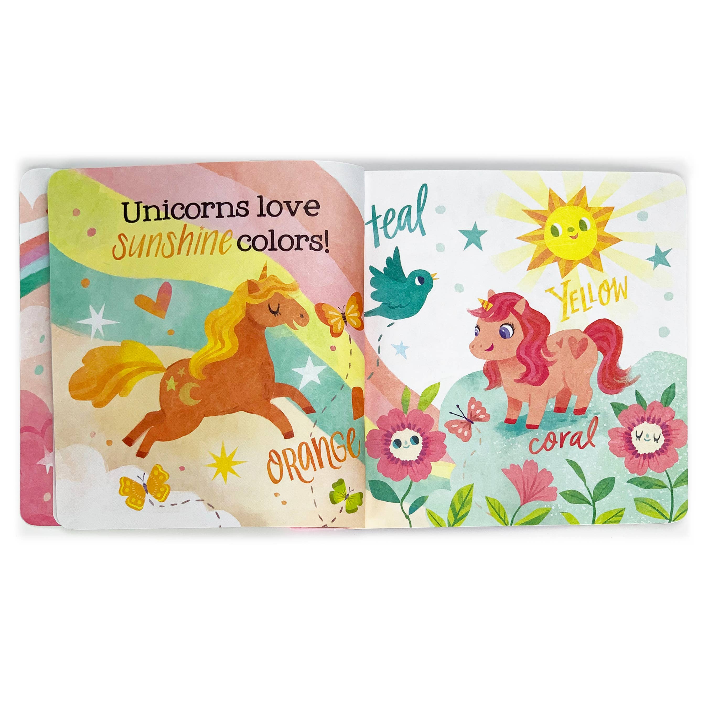 Unicorns Love Colors – Tuffy Teether Indestructible Book