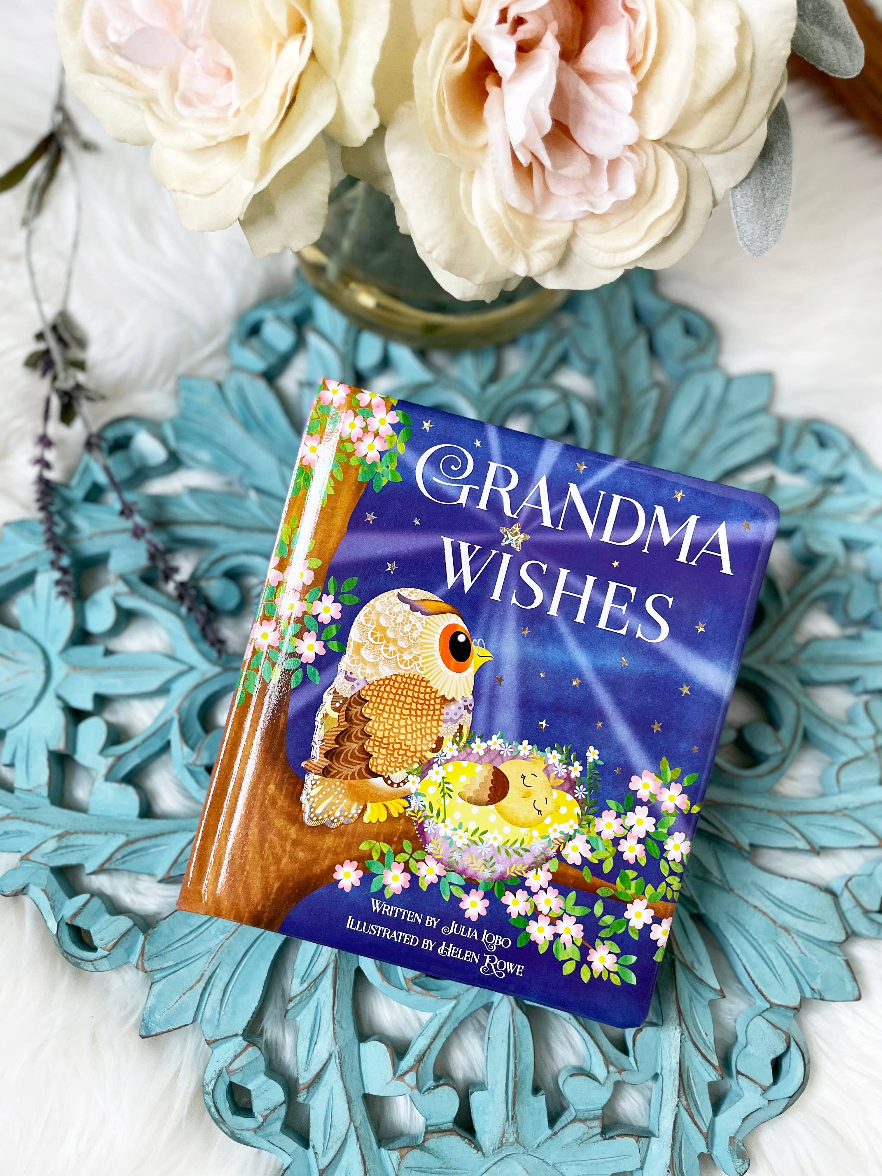 Grandma Wishes – Keepsake Padded Board Book