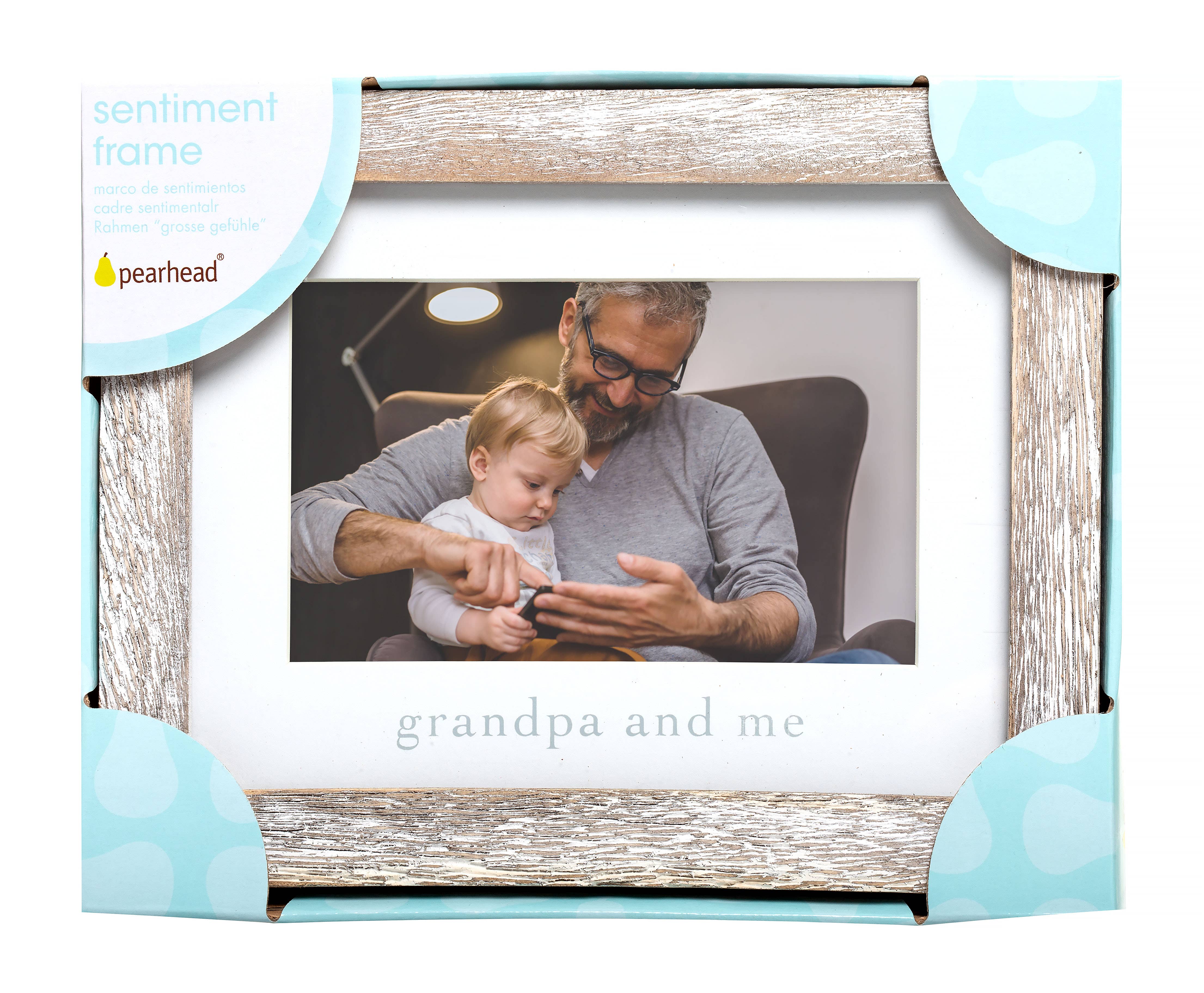 Grandpa and Me Sentiment Frame
