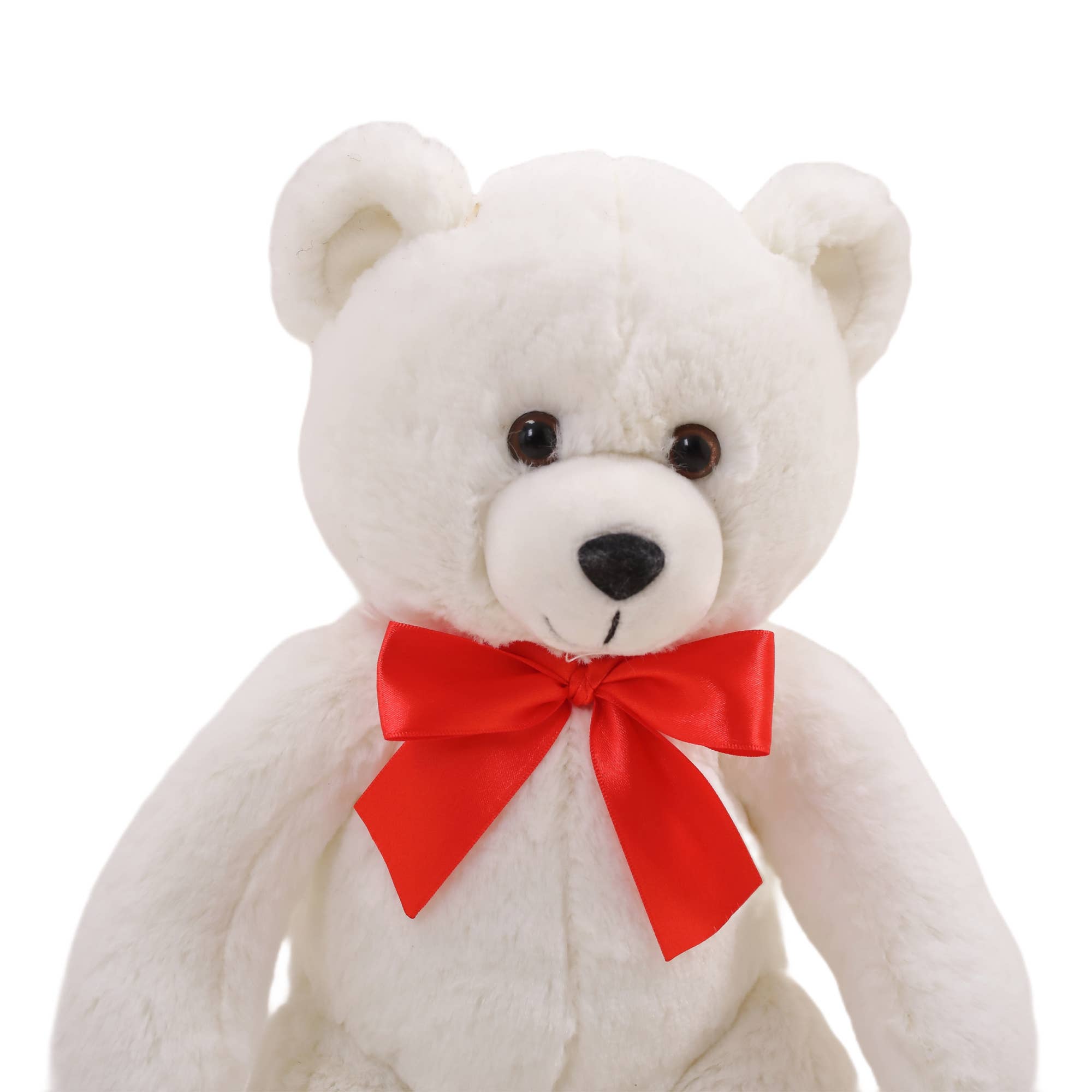 White Fluffy Teddy Bear 15'