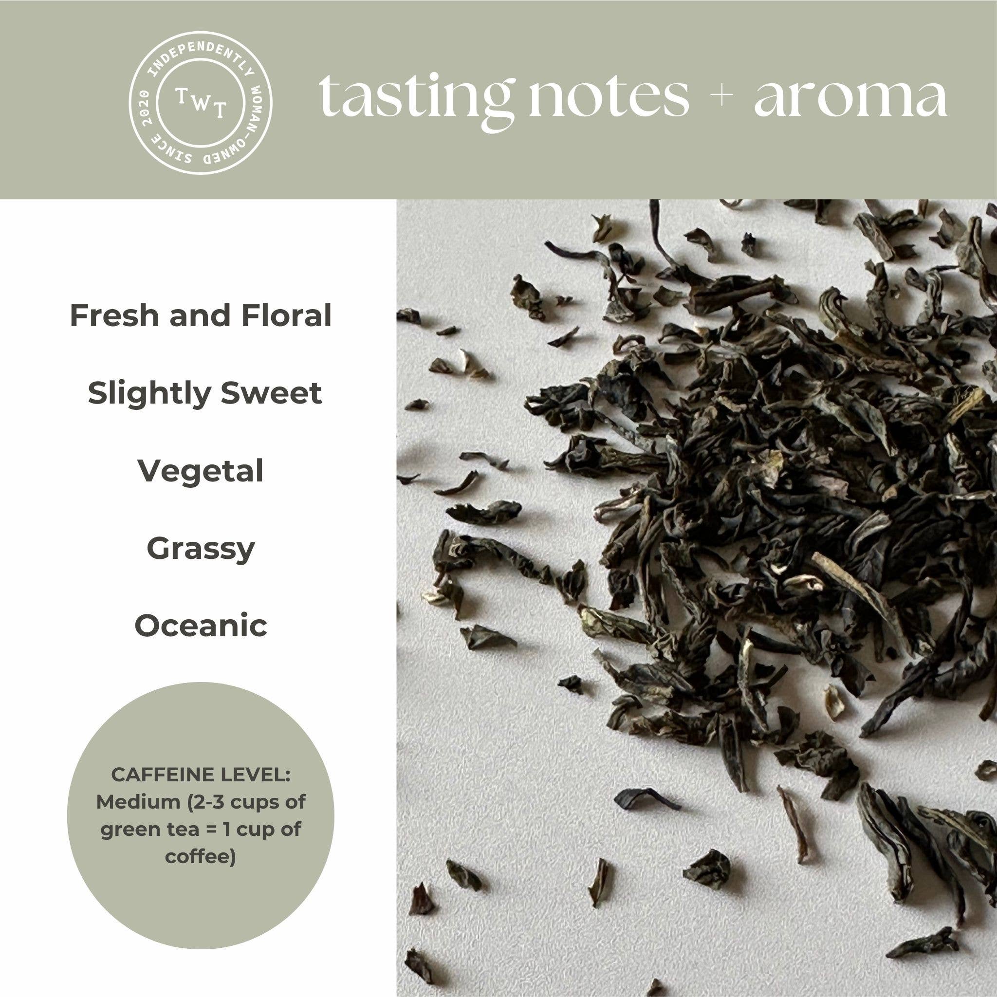 Tea With Tae Jasmine Green Tea Mini Tube Gift (5 tea bags)
