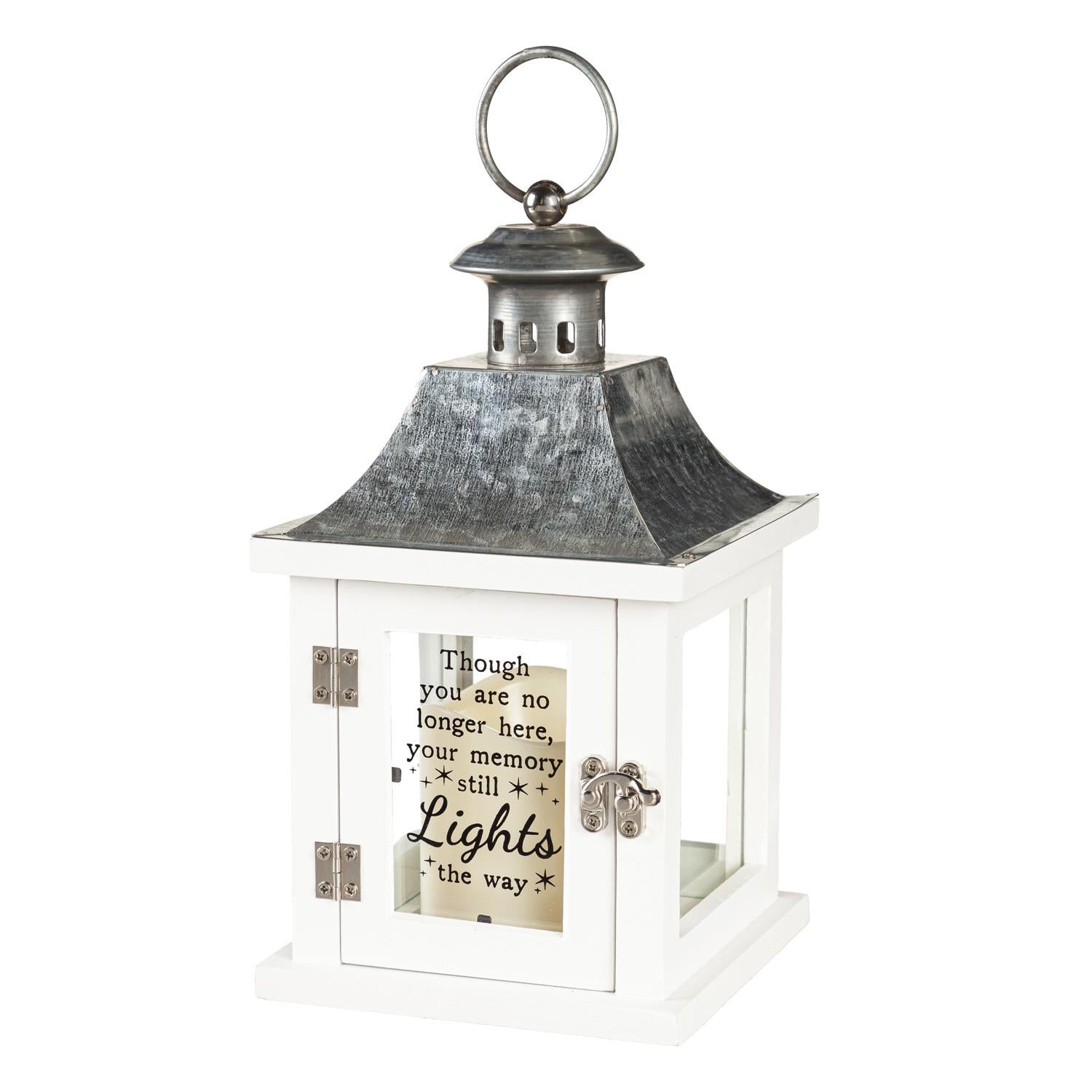 Memorial LED Table Décor Remembrance Lantern – 9"