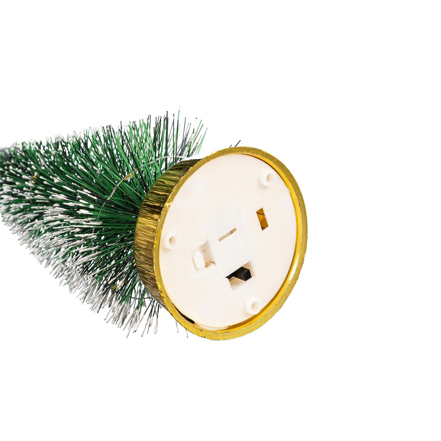 Shades of Green LED Bottle Brush Tree – 2 Colors to Choose From