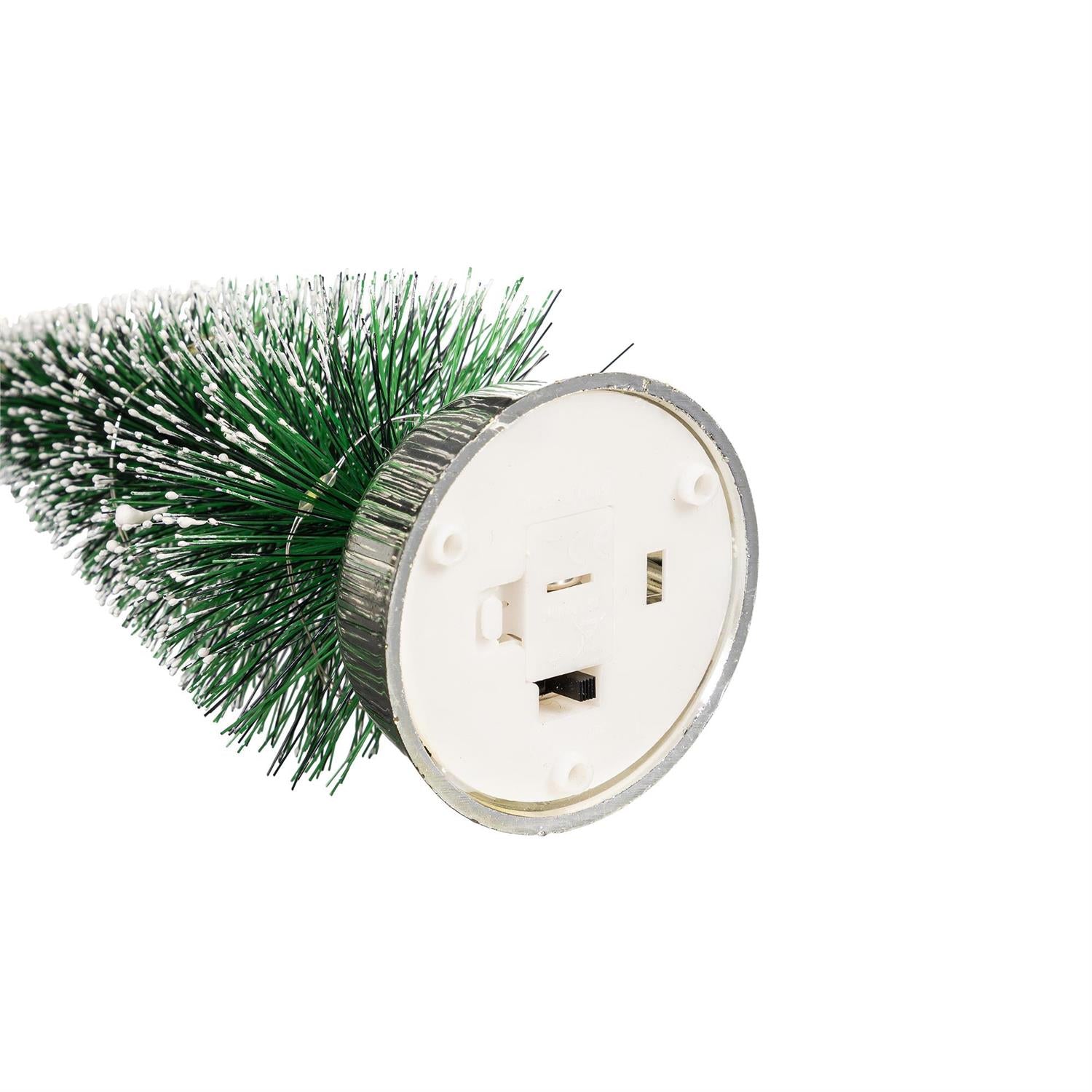 Shades of Green LED Bottle Brush Tree – 2 Colors to Choose From