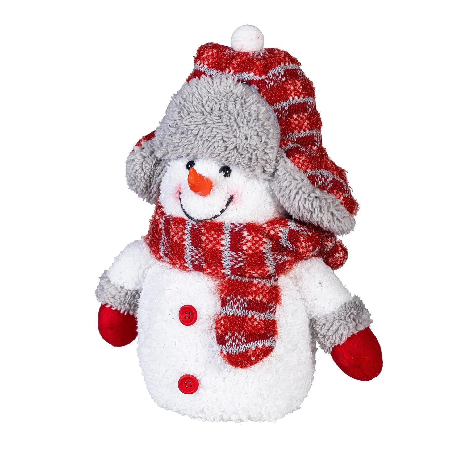 Woodland Storybook LED Table Décor – Snowman Set of 2