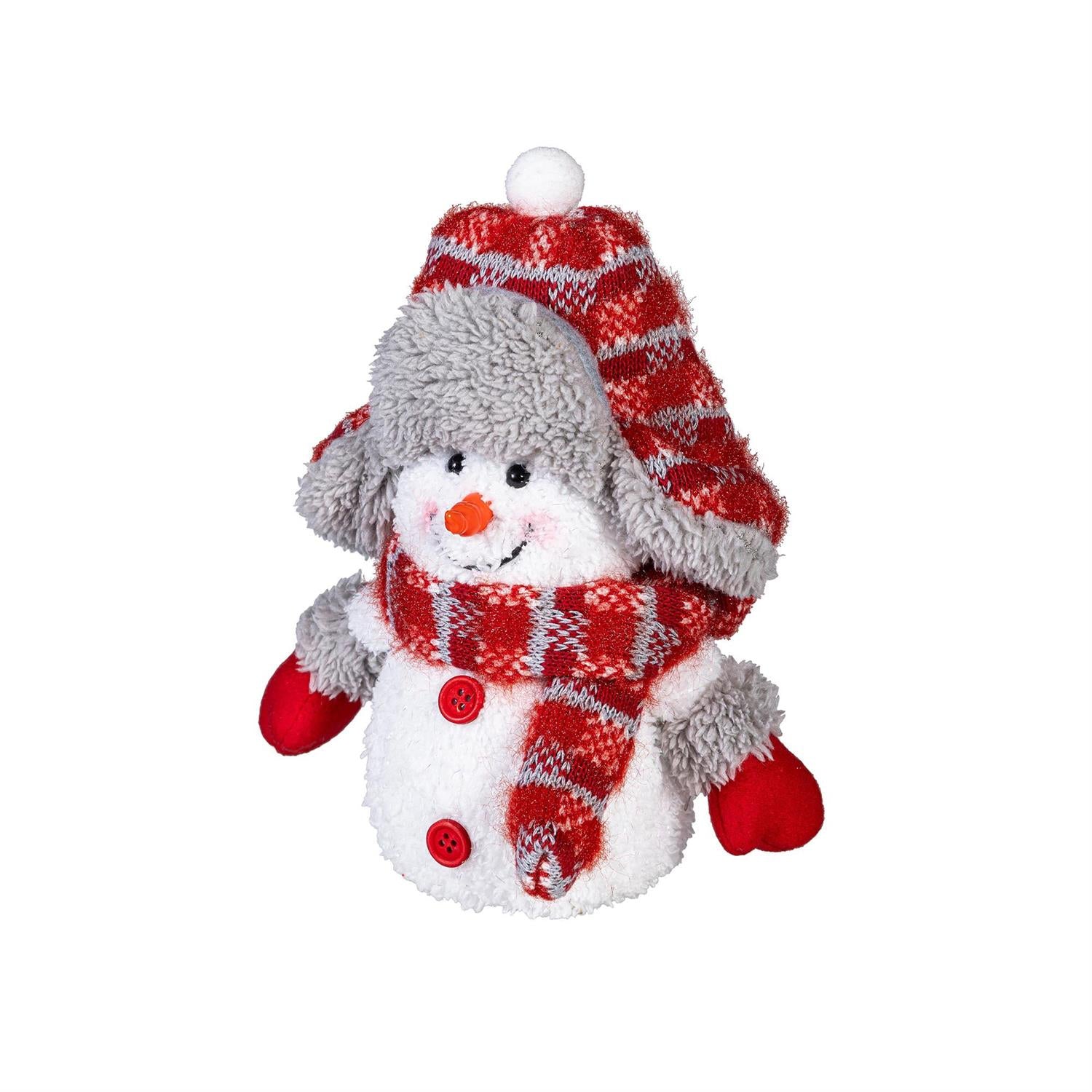 Woodland Storybook LED Table Décor – Snowman Set of 2
