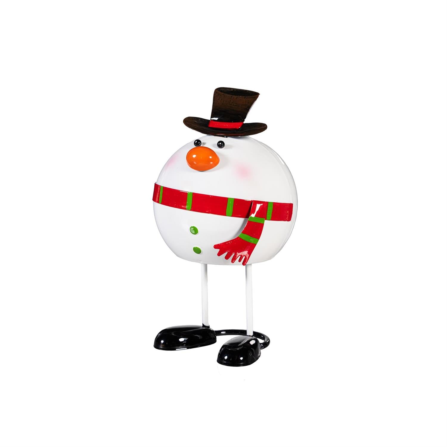 Holiday Tabletop Figurines – Festive Metal Decor