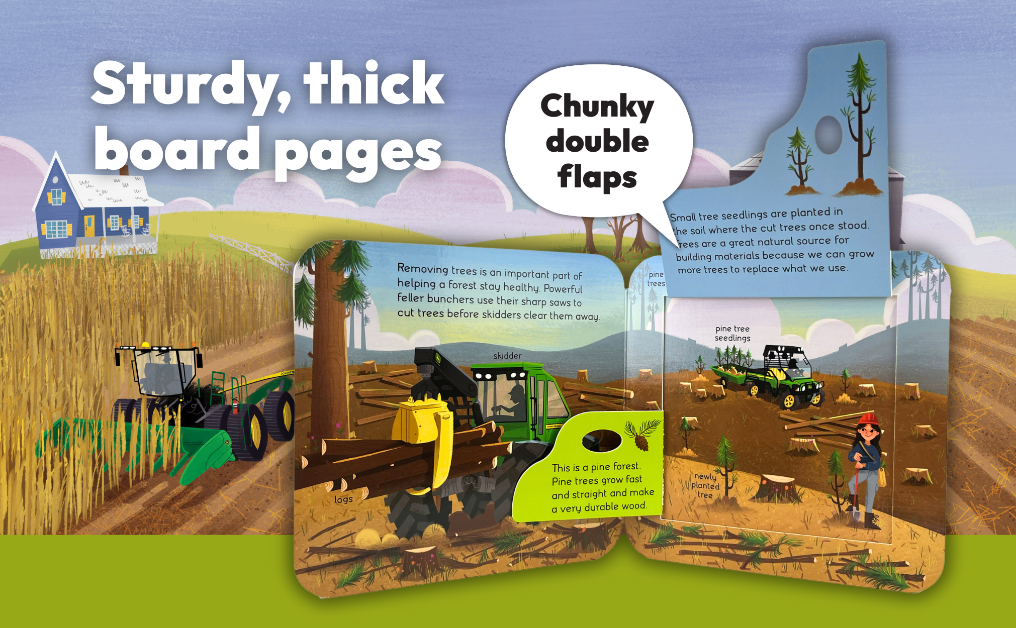 John Deere Kids: Dirt – Lift-a-Flap Board Book