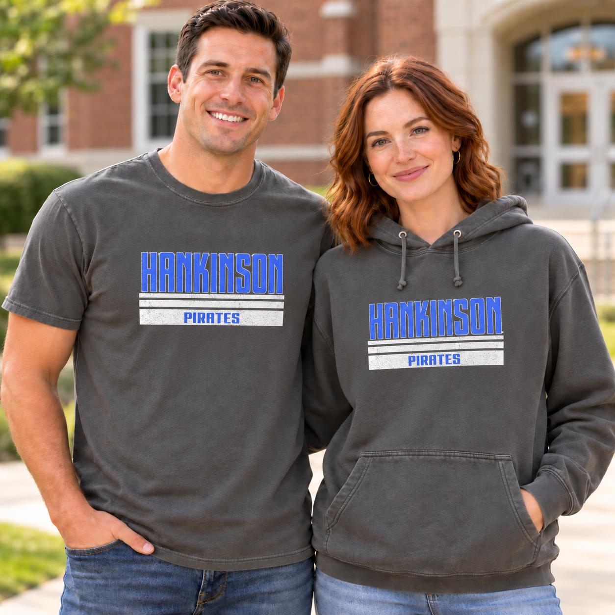 Pirates Legacy Stripe | Hankinson Comfort Colors T-Shirt & Hoodie