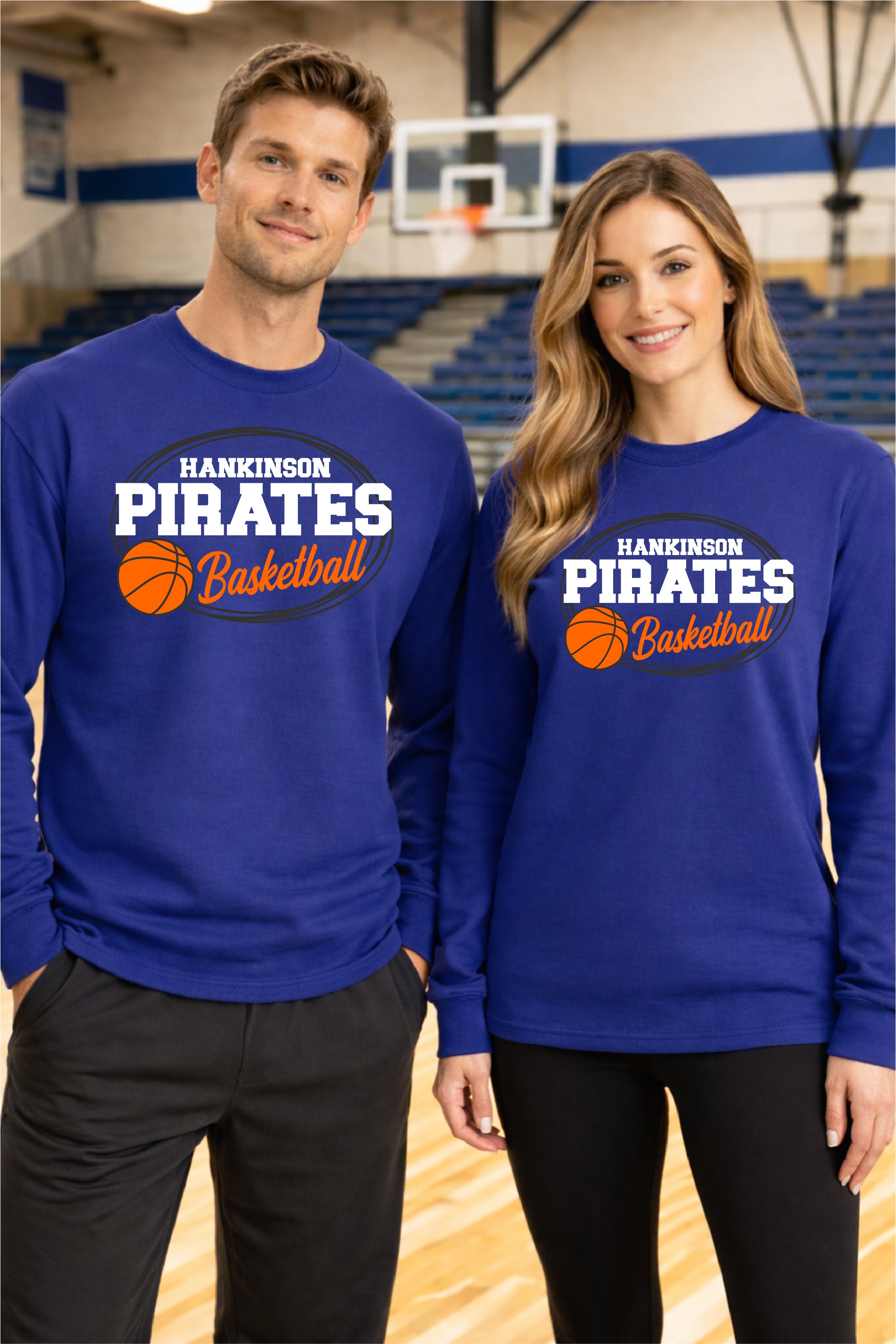 Hankinson Pirates Basketball | District T-Shirt, Crew & Hoodie