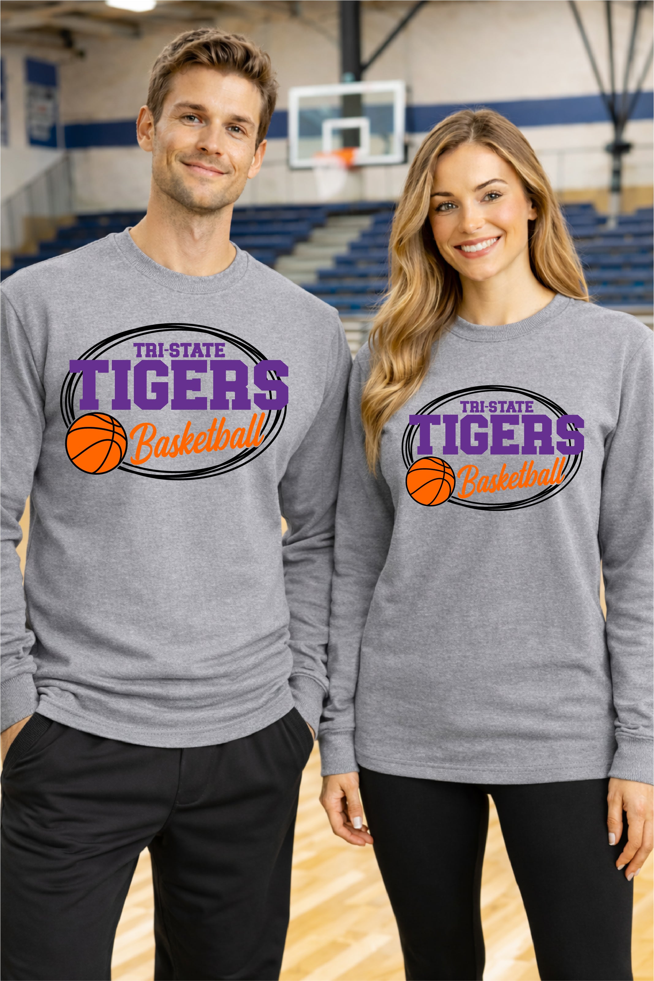 Tigers Basketball | District T-Shirt, Crew & Hoodie