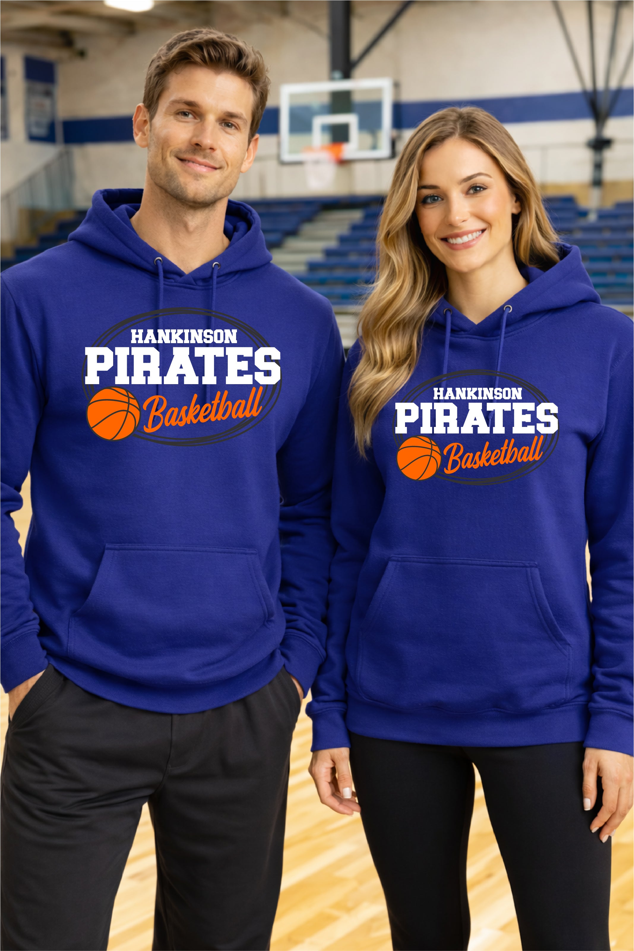 Hankinson Pirates Basketball | District T-Shirt, Crew & Hoodie