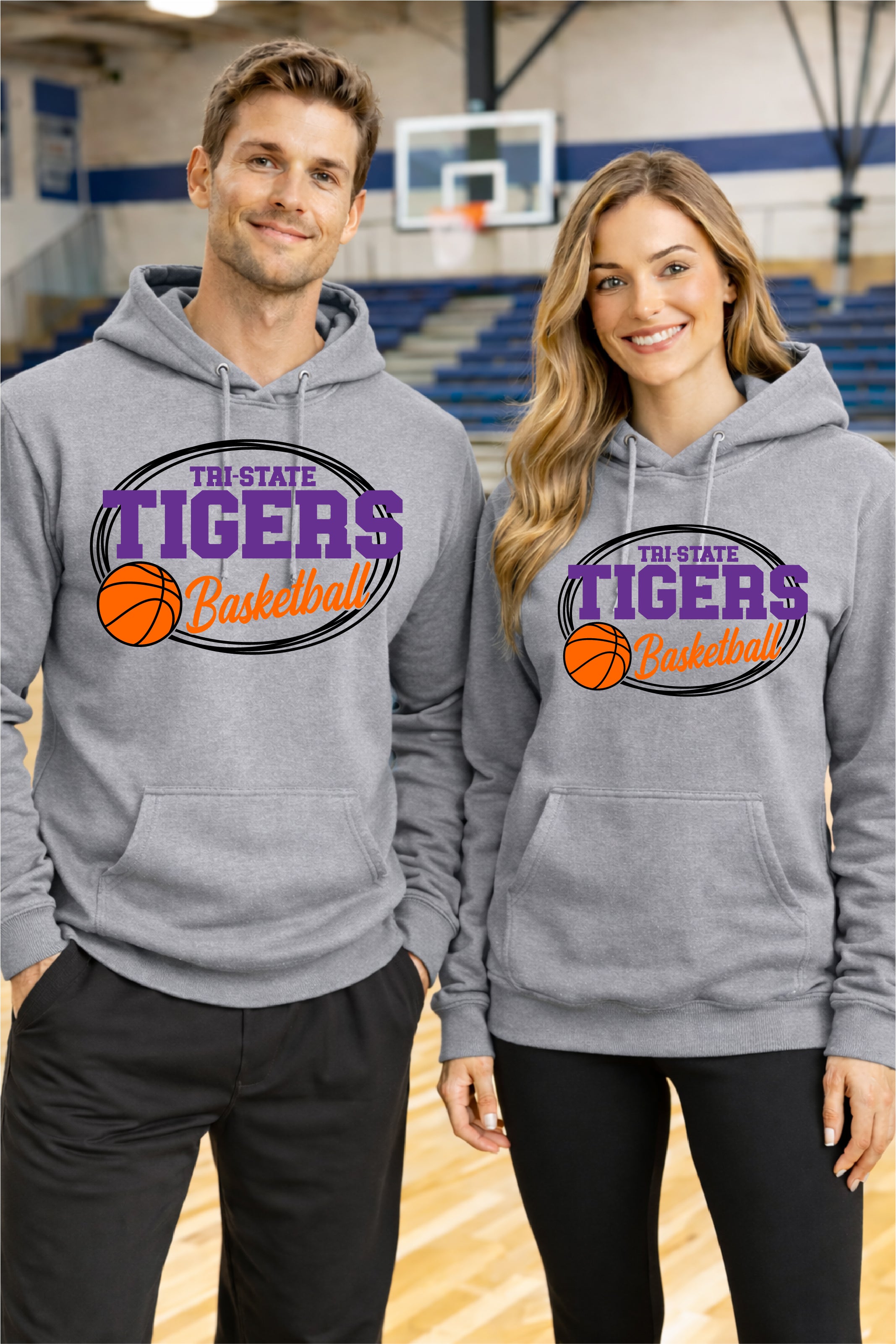 Tigers Basketball | District T-Shirt, Crew & Hoodie