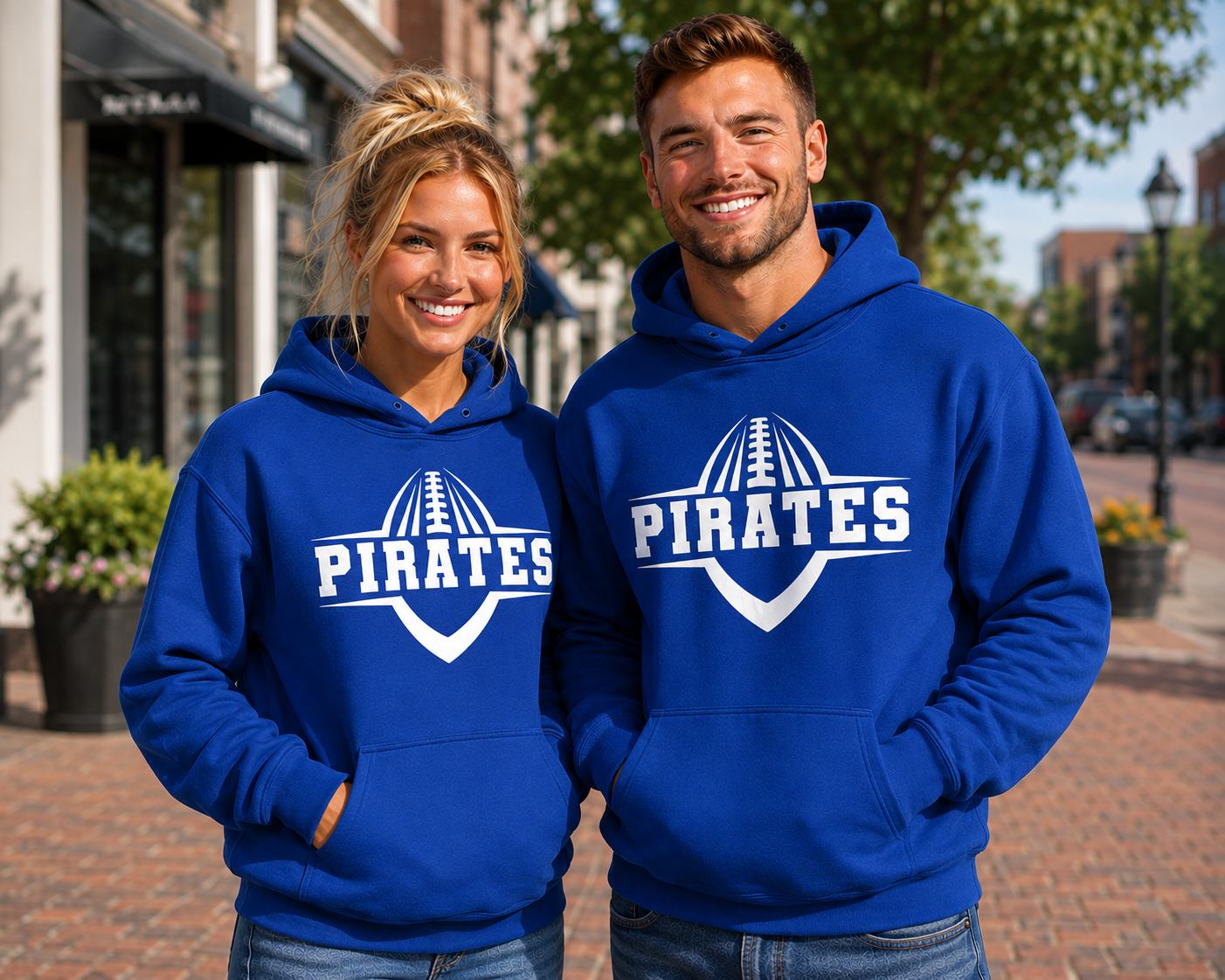 Hankinson Pirates Point Football | District T-Shirt, Crew & Hoodie