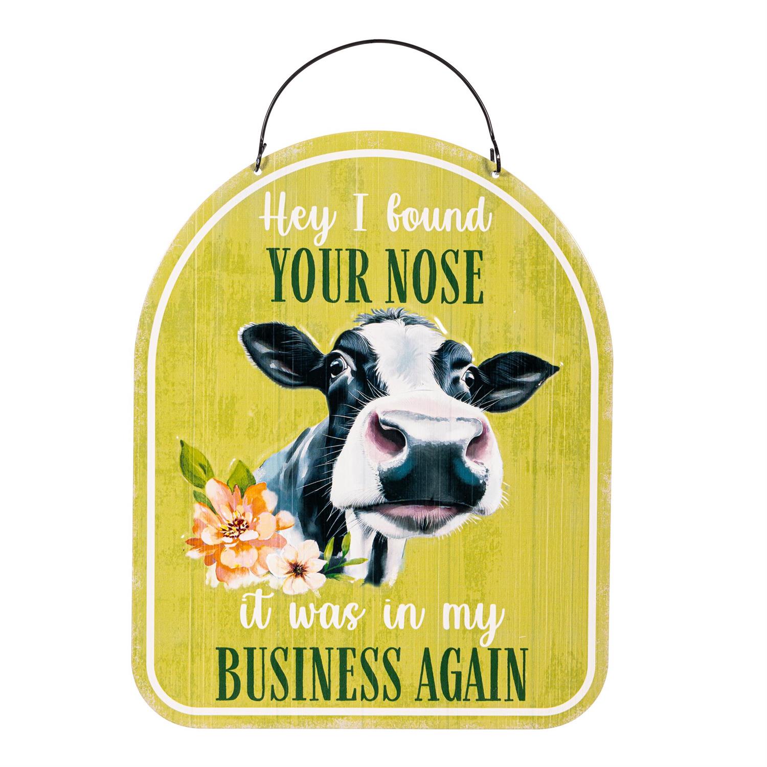 Petal & Plow Garden Sign – Funny Farm Sayings (8")