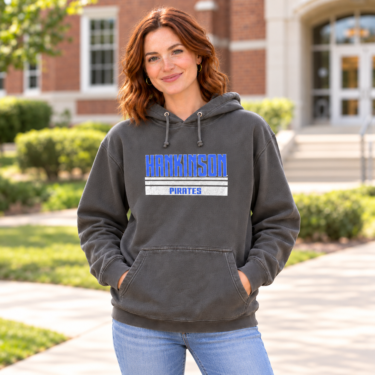 Pirates Legacy Stripe | Hankinson Comfort Colors T-Shirt & Hoodie