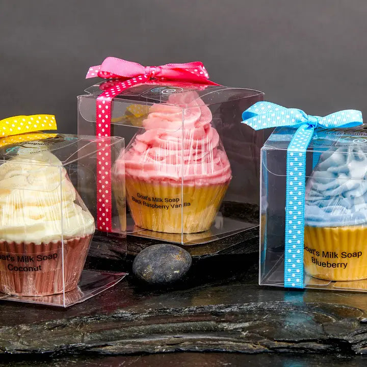 Swirl Top Cupcake Soap