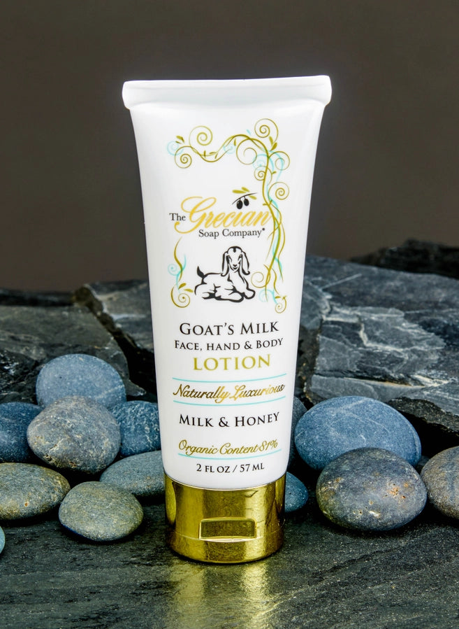 The Grecian Soap Company Organic Goat's Milk Lotion Tubes