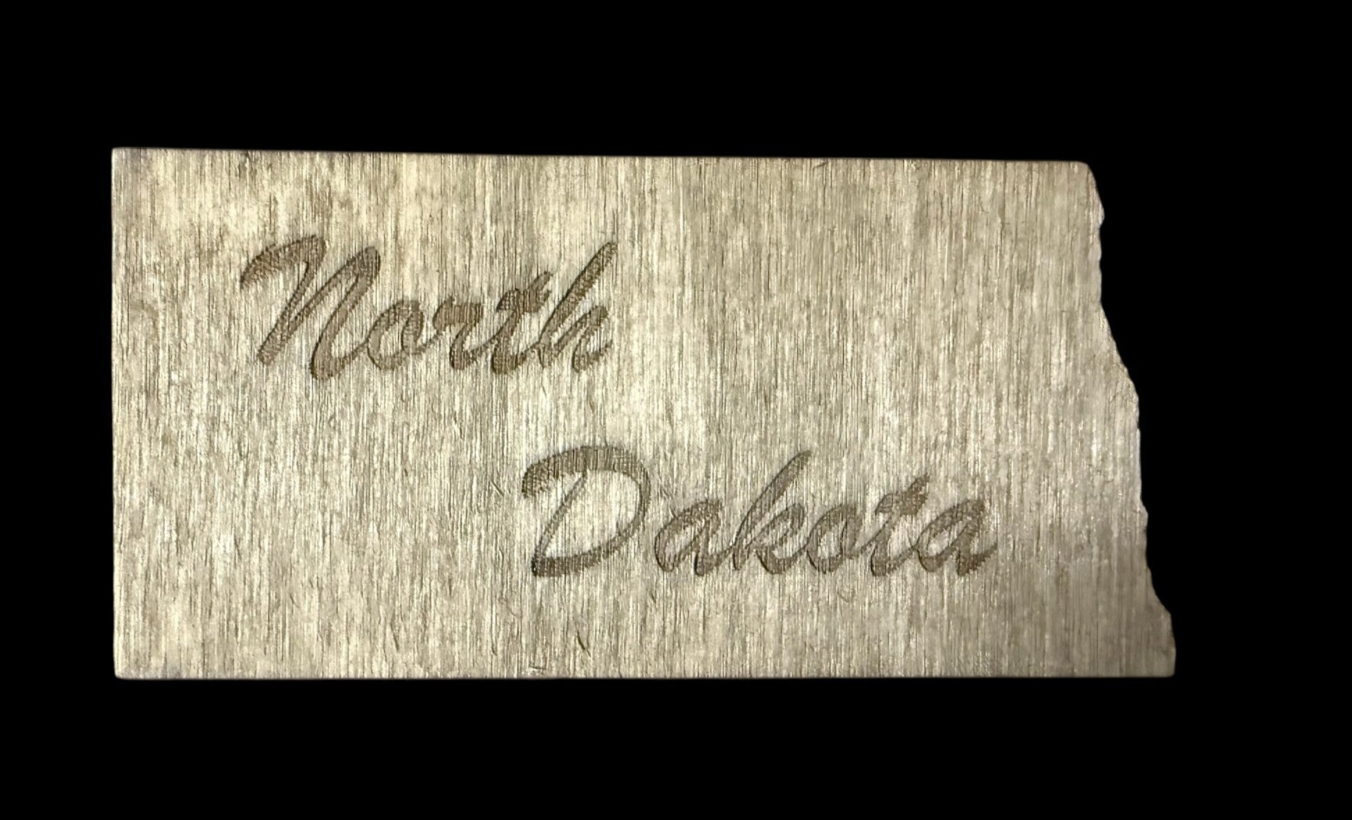 Kustom Made State of North Dakota Magnets – 3 Color Options