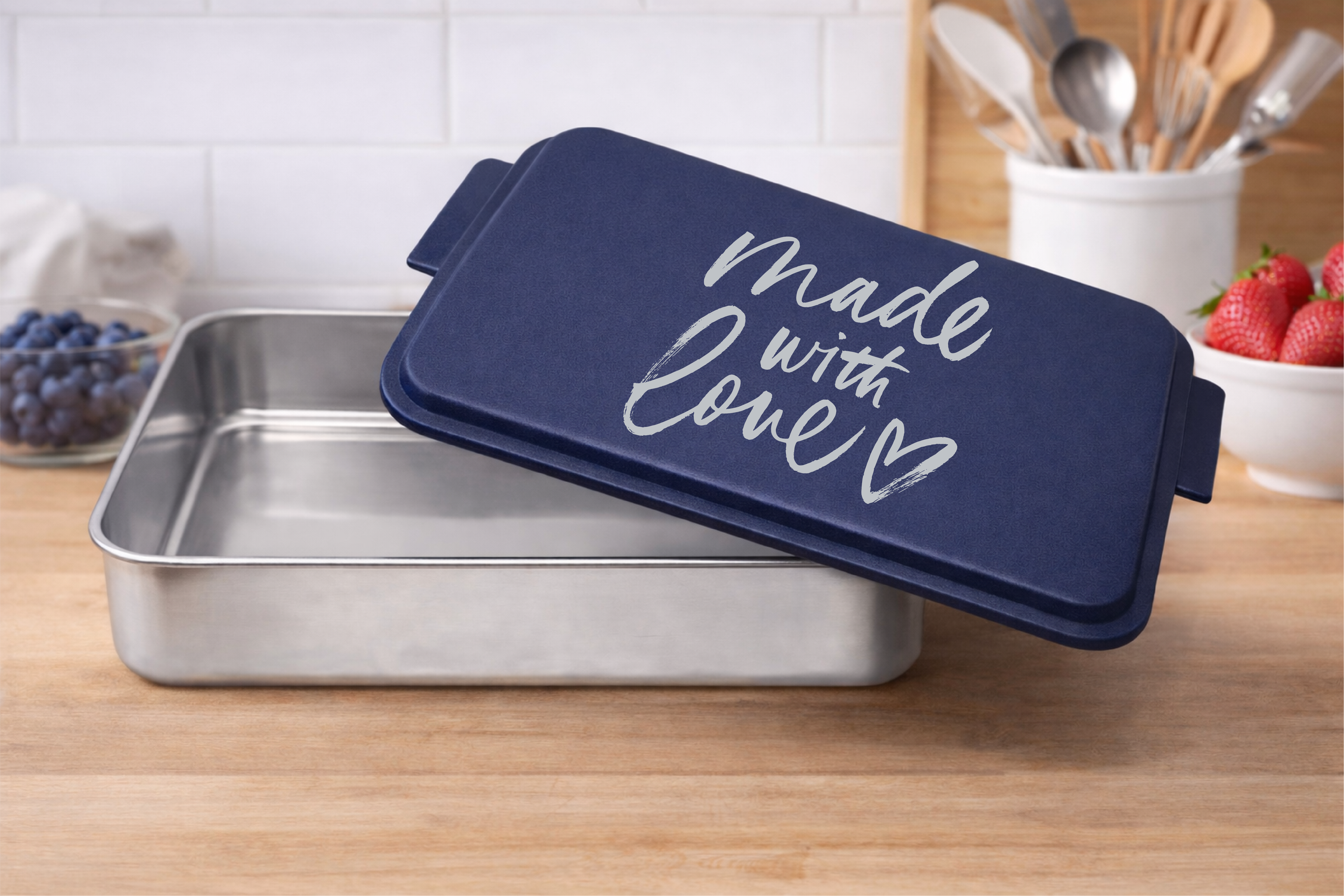 Made With Love Engraved Cake Pan