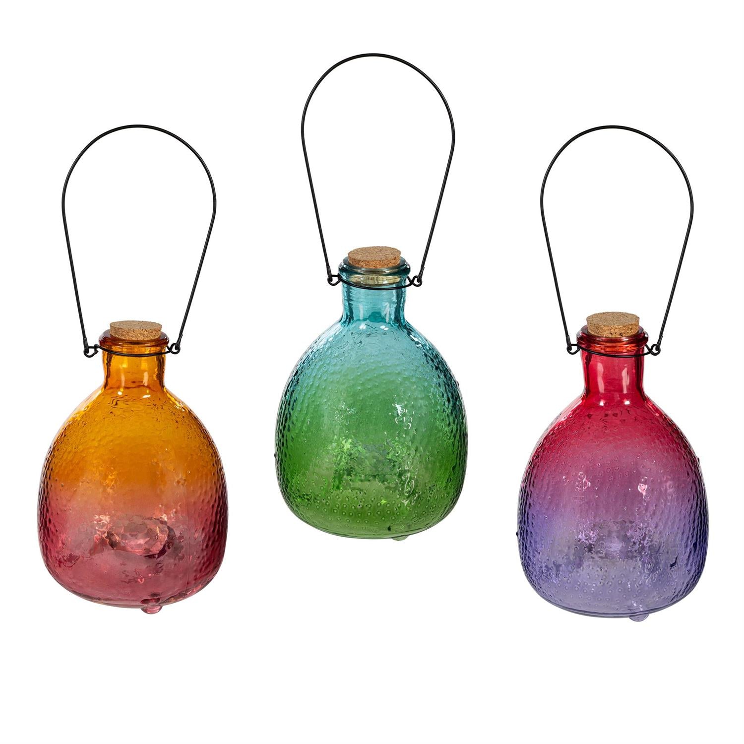 Pollinator Garden Pest Repellent – Art Glass Wasp Catcher