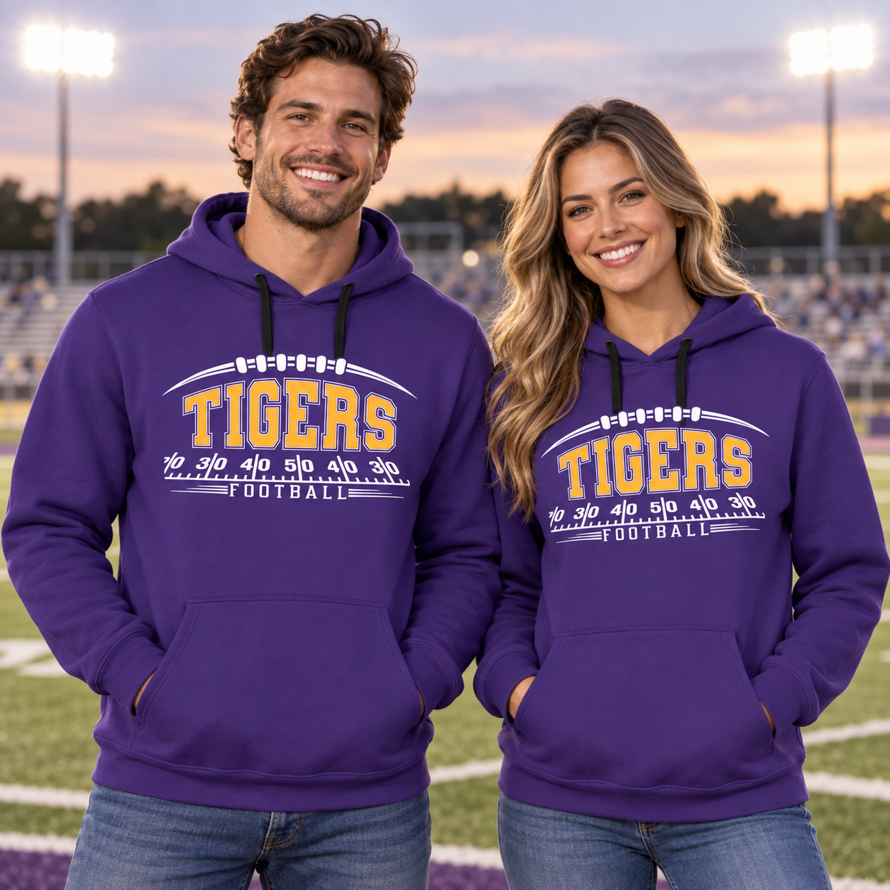 Tri-State Tigers – Tigers Pride Yard Line | District T-Shirt & Hoodie