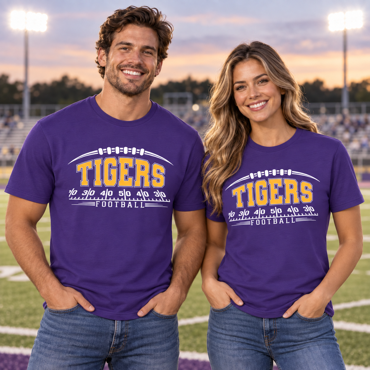 Tri-State Tigers – Tigers Pride Yard Line | District T-Shirt & Hoodie