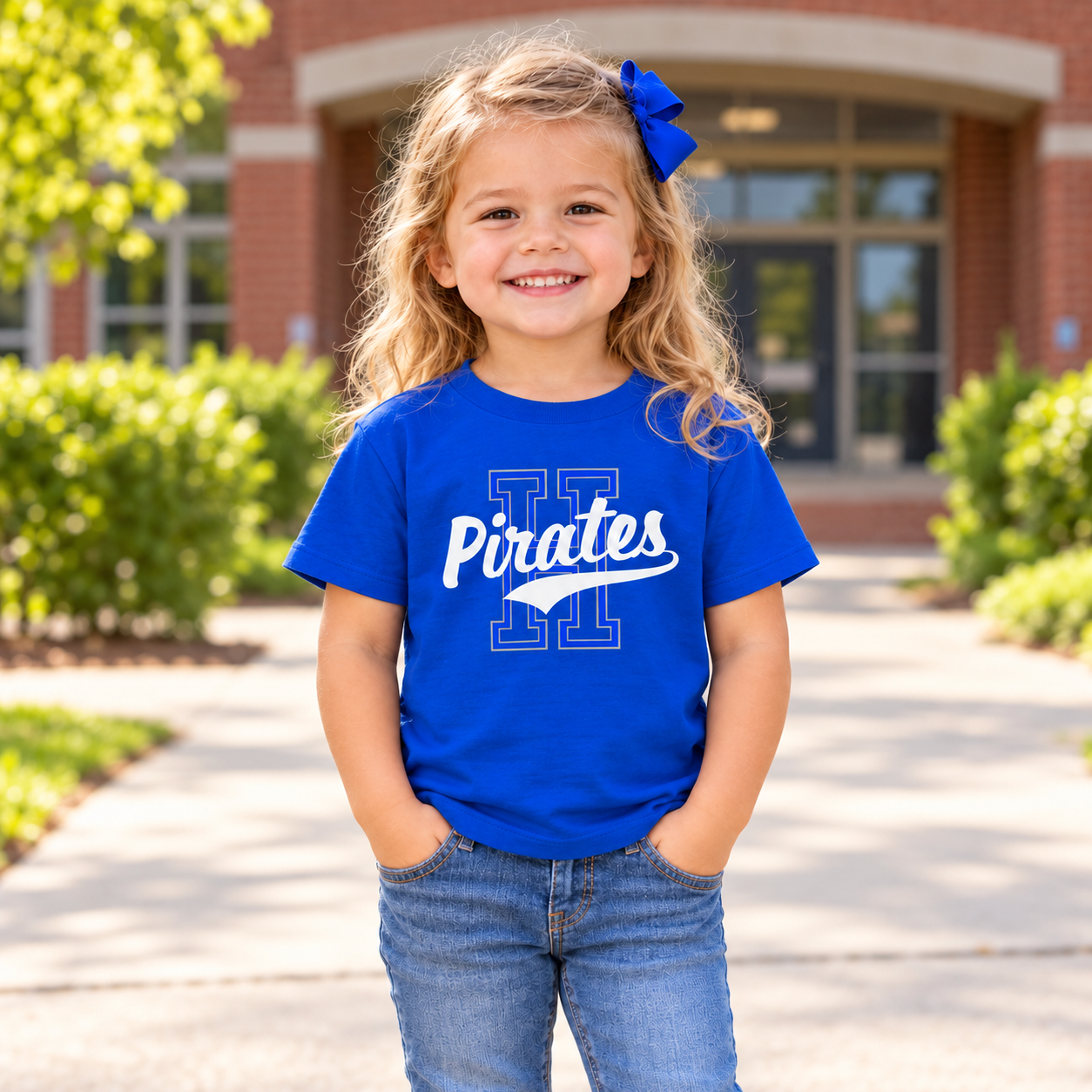 Hankinson Pirates – Vintage Varsity| Toddler T-Shirt