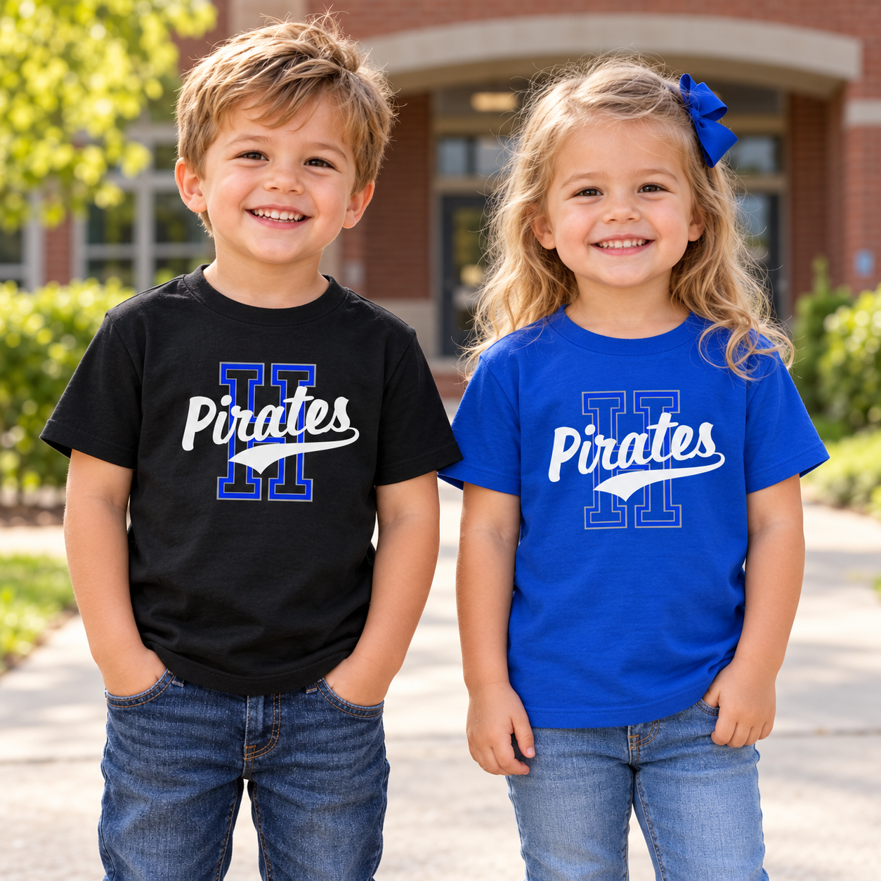 Hankinson Pirates – Vintage Varsity| Toddler T-Shirt