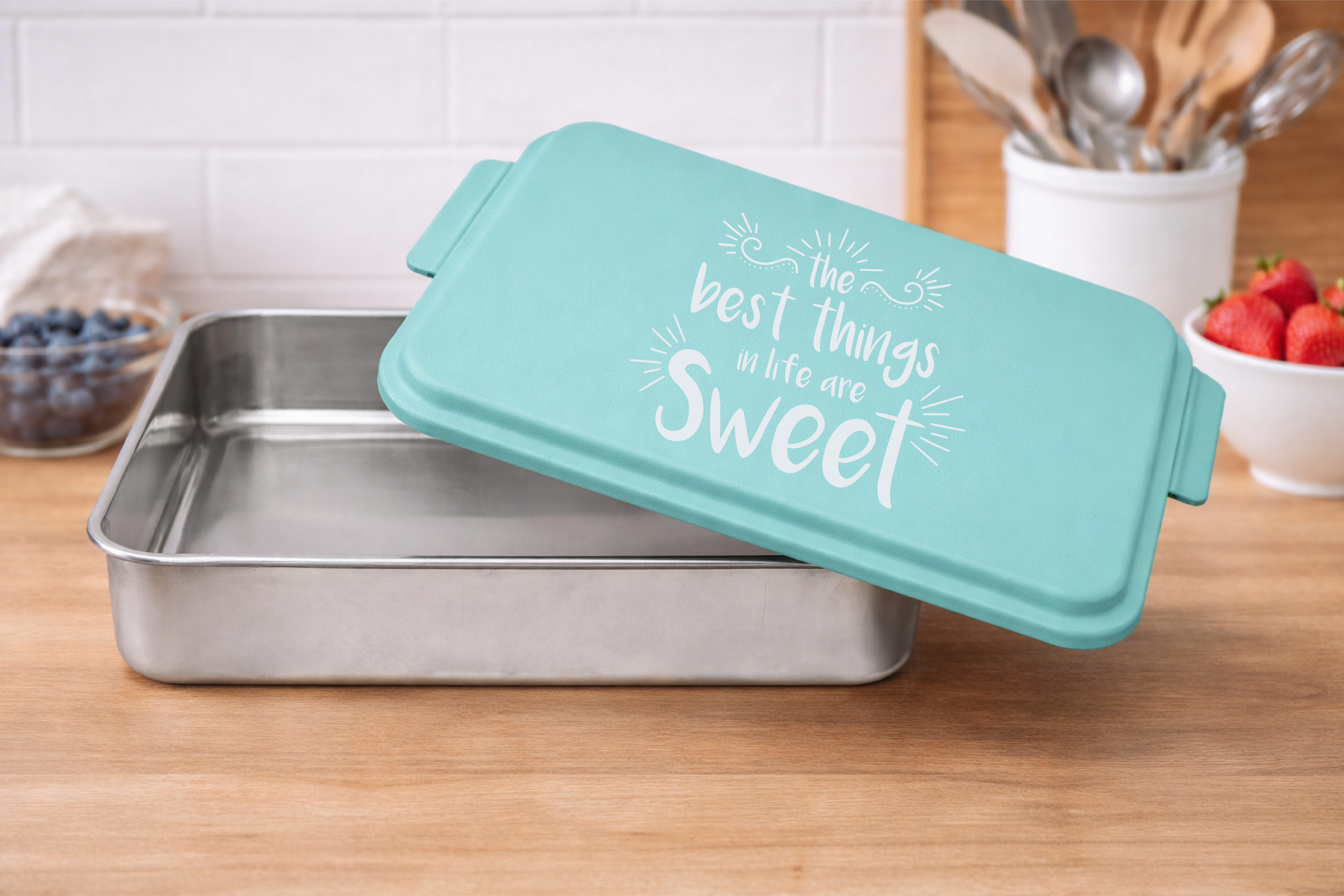 The Best Things In Life Are Sweet Engraved Cake Pan