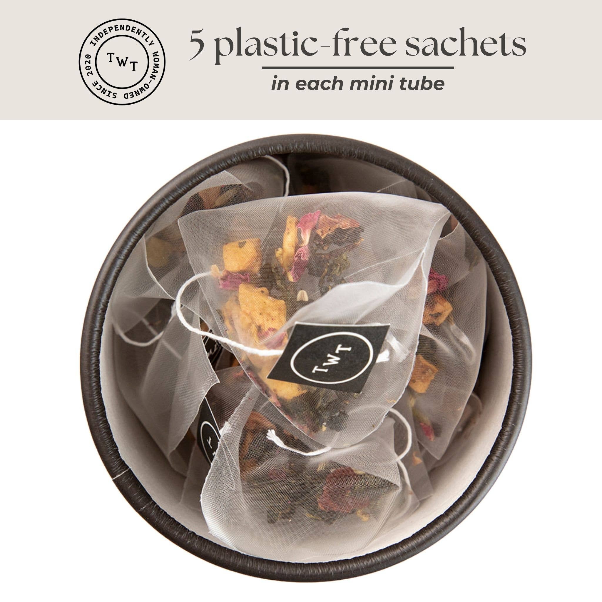 Tea With Tae Fruit & Berry Oolong Mini Tea Tube Gift (5 tea bags)