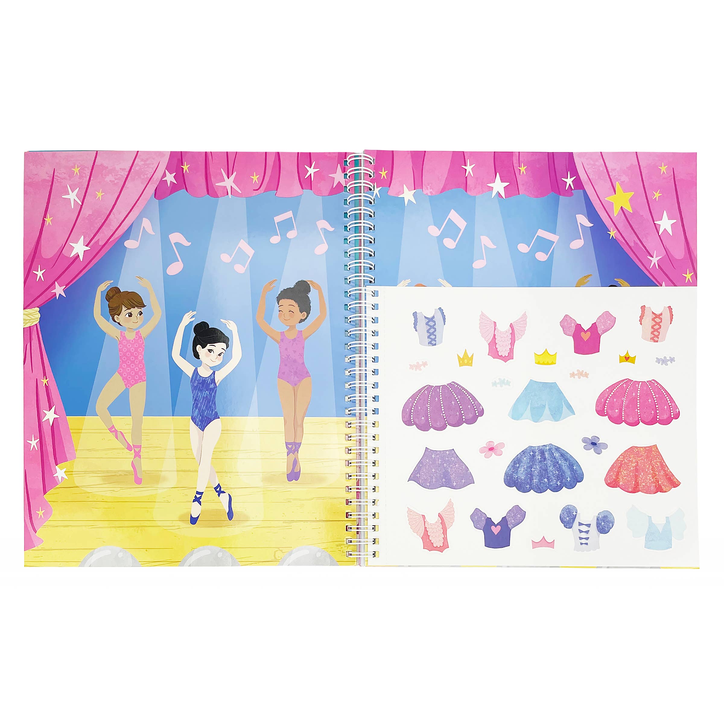 Girl Time! Sticker & Coloring Activity Book