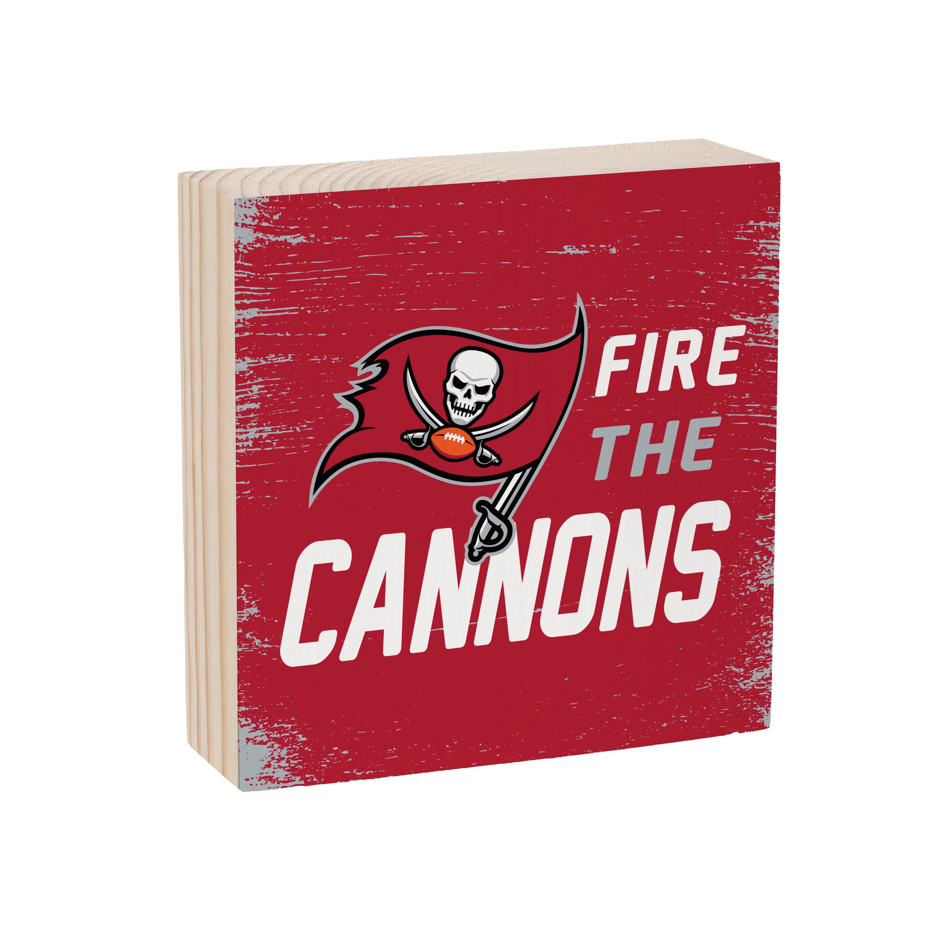 Tampa Bay Buccaneers “Down Home Fans” 6x6 Plock